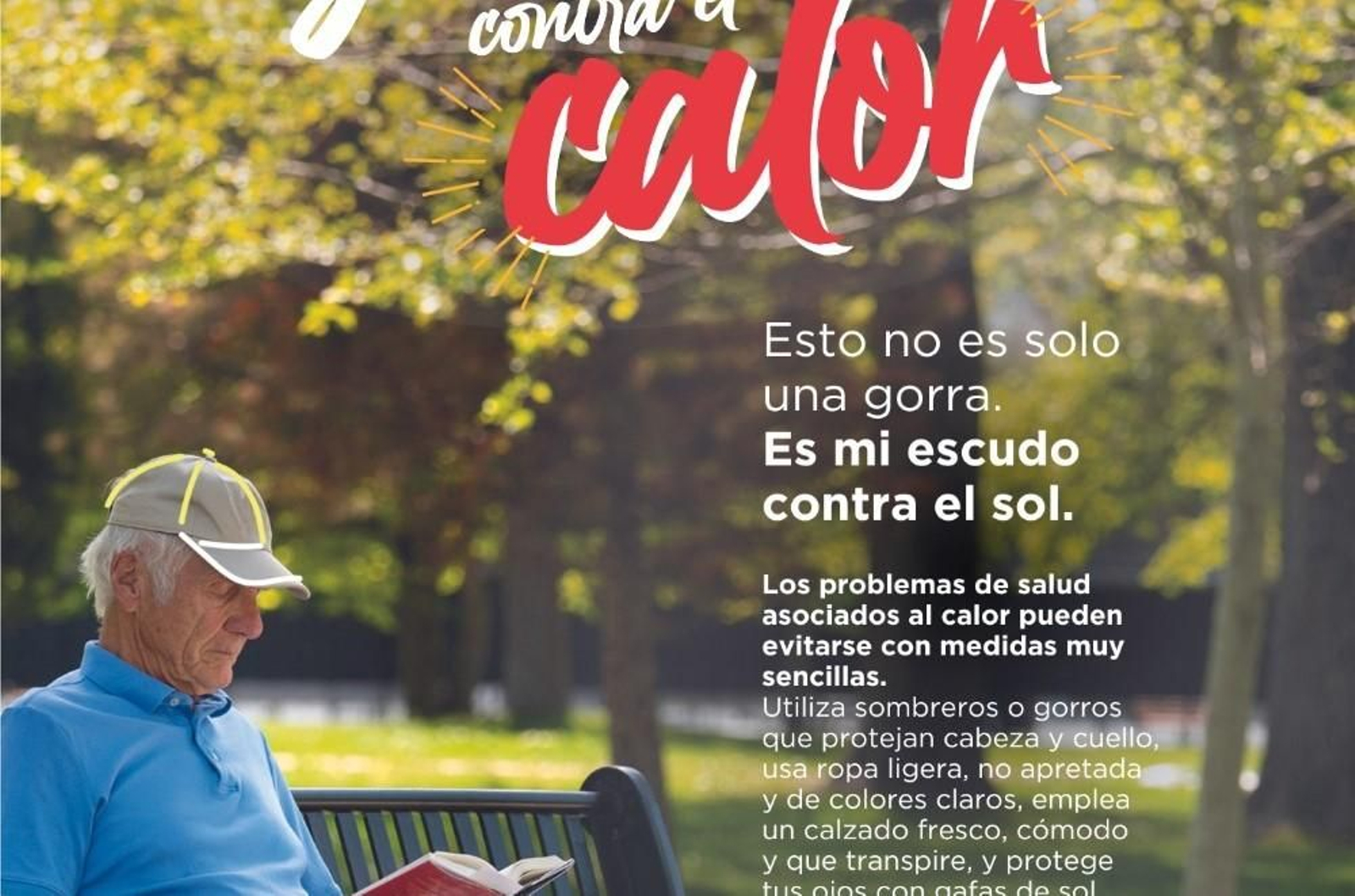 Imagen de la campaña de la Cruz Roja 'En guardia contra el calor' Imagen de la campaña de la Cruz Roja 'En guardia contra el calor'