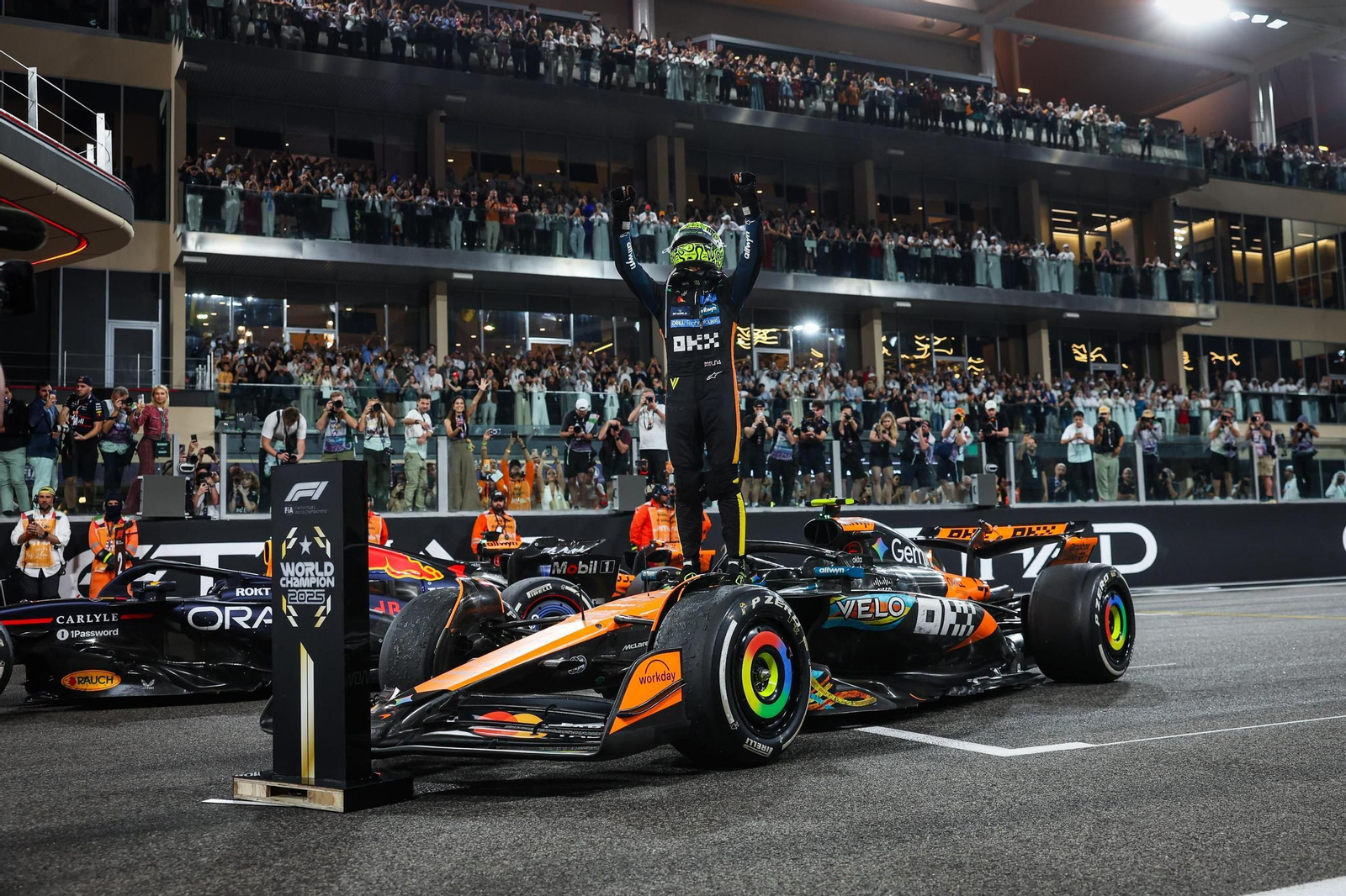 Las fotos del título mundial de Lando Norris en la Fórmula 1