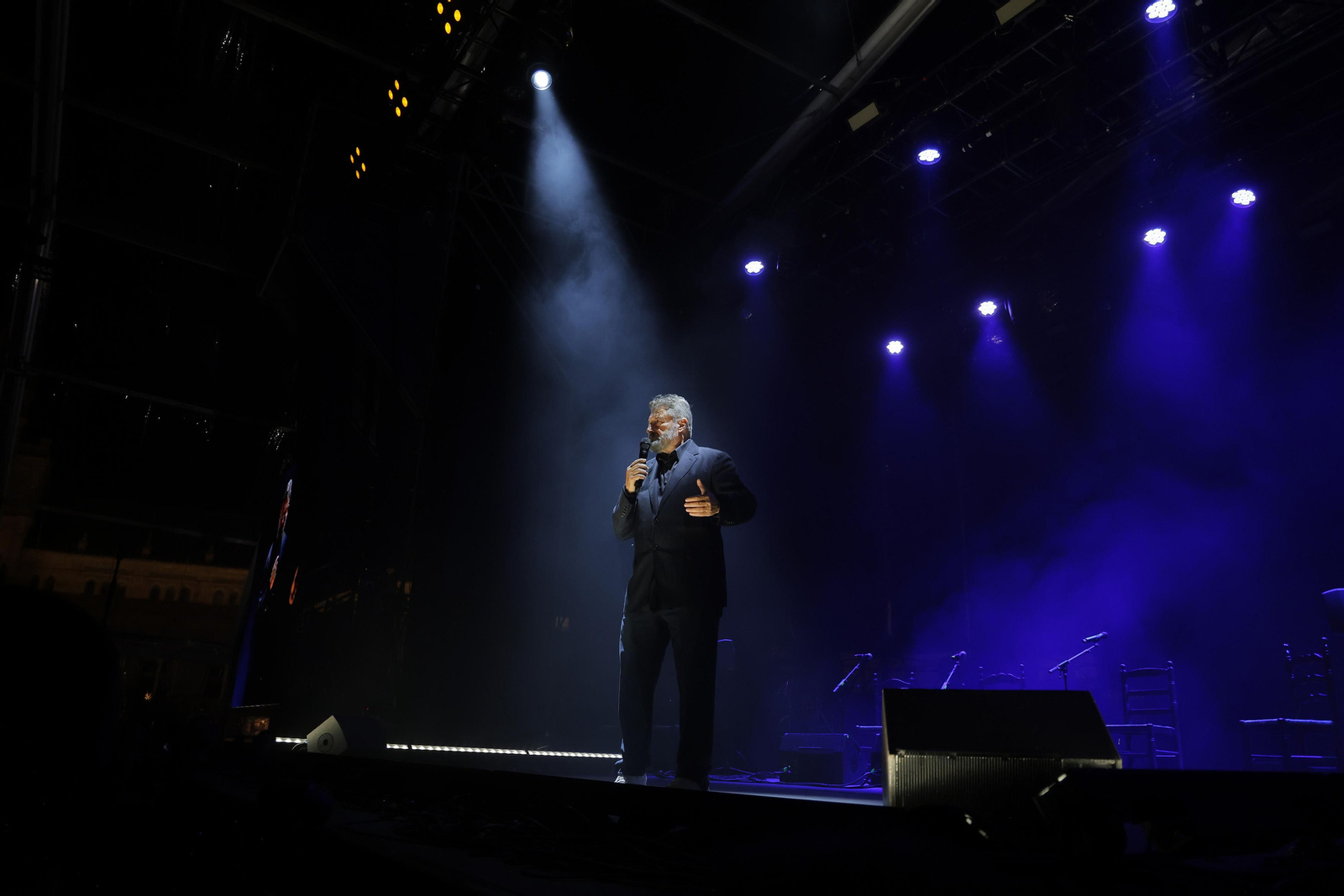 Famosos y artistas en la alfombra roja de la gala del flamenco en los 'Santalucía Universal Music Week'