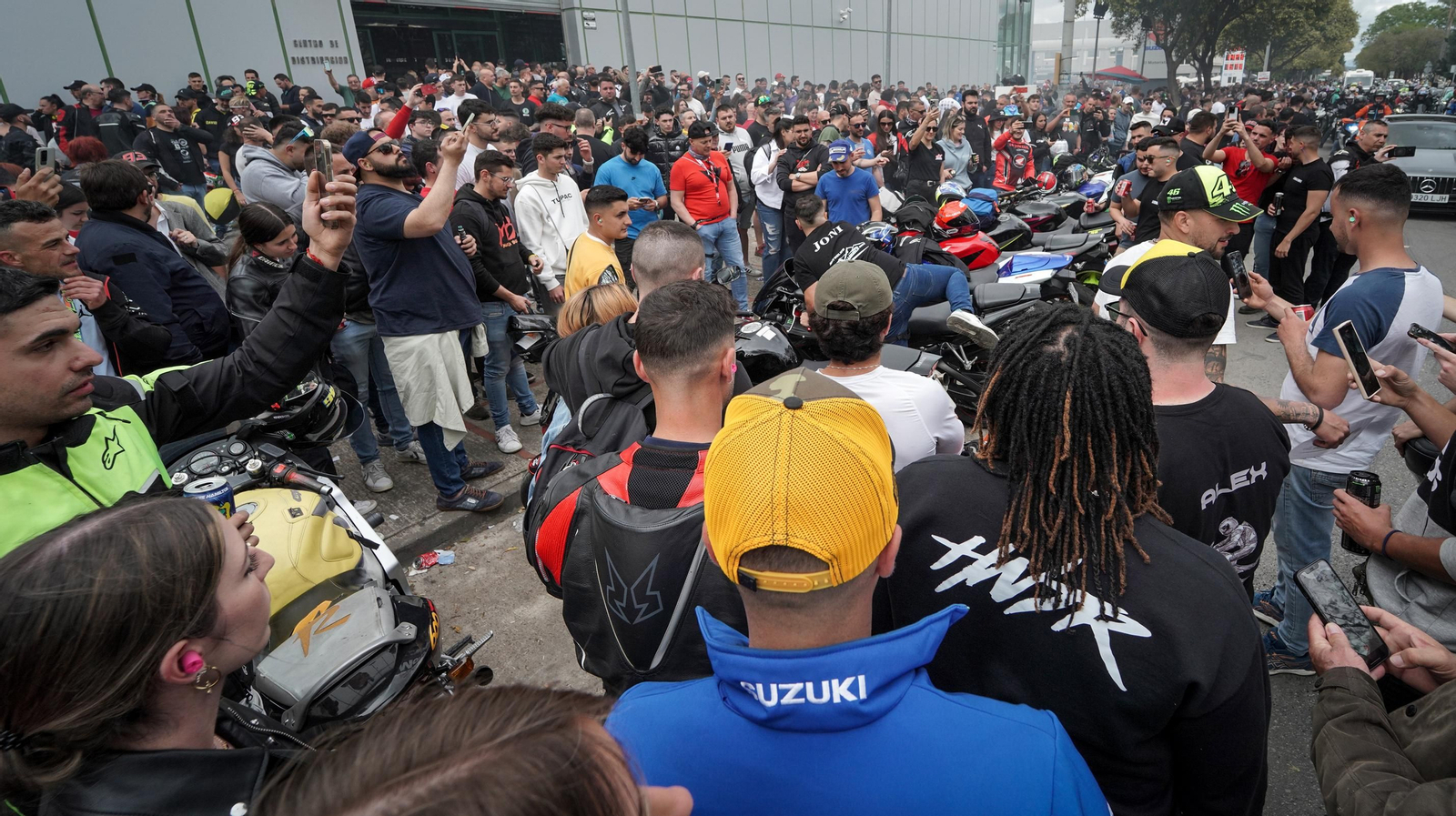 Imágenes del ambientazo en Jerez el viernes de Gran Premio de motos