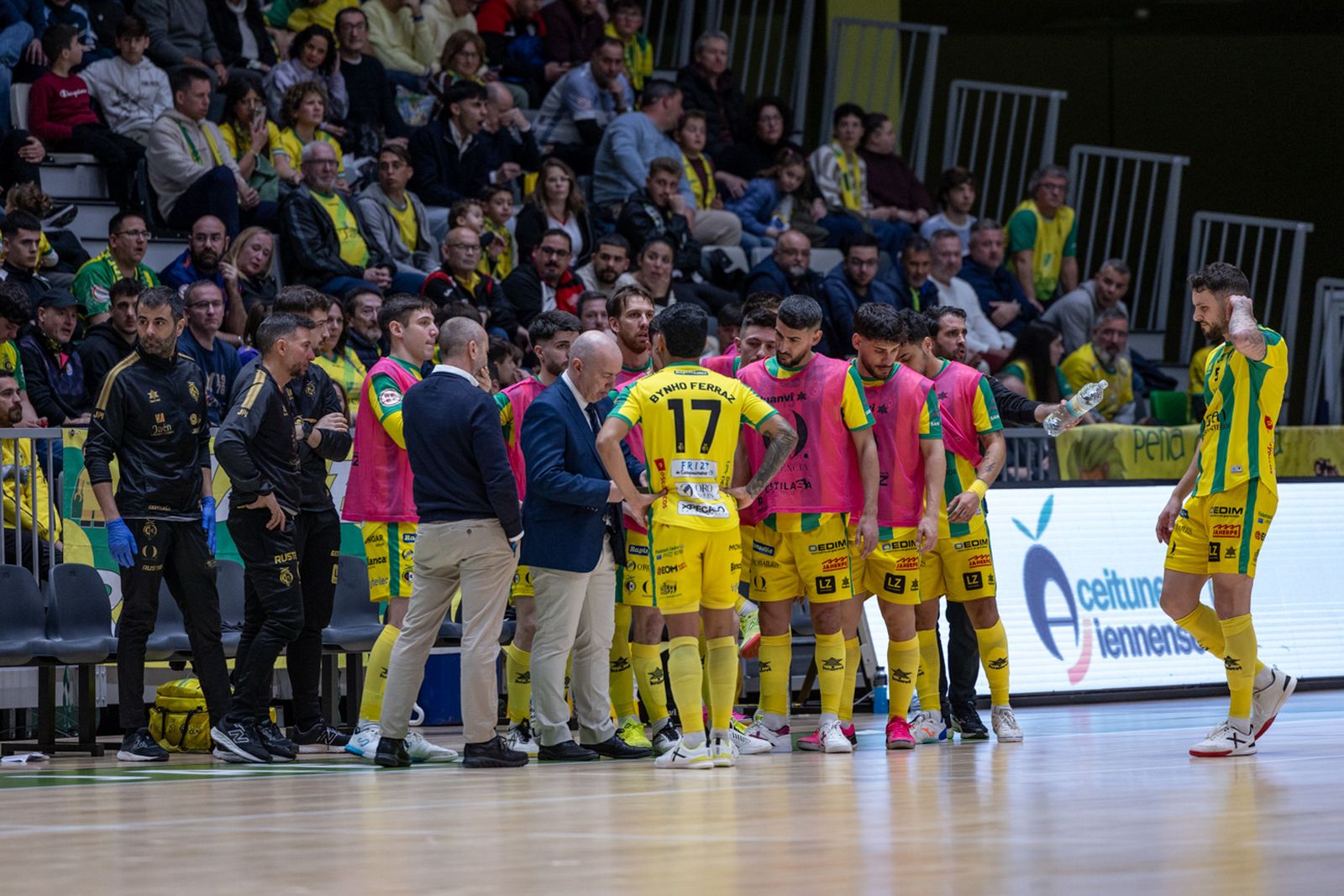 Las mejores imágenes de las tablas entre Jaén Paraíso Interior FS y Noia Portus Apostoli