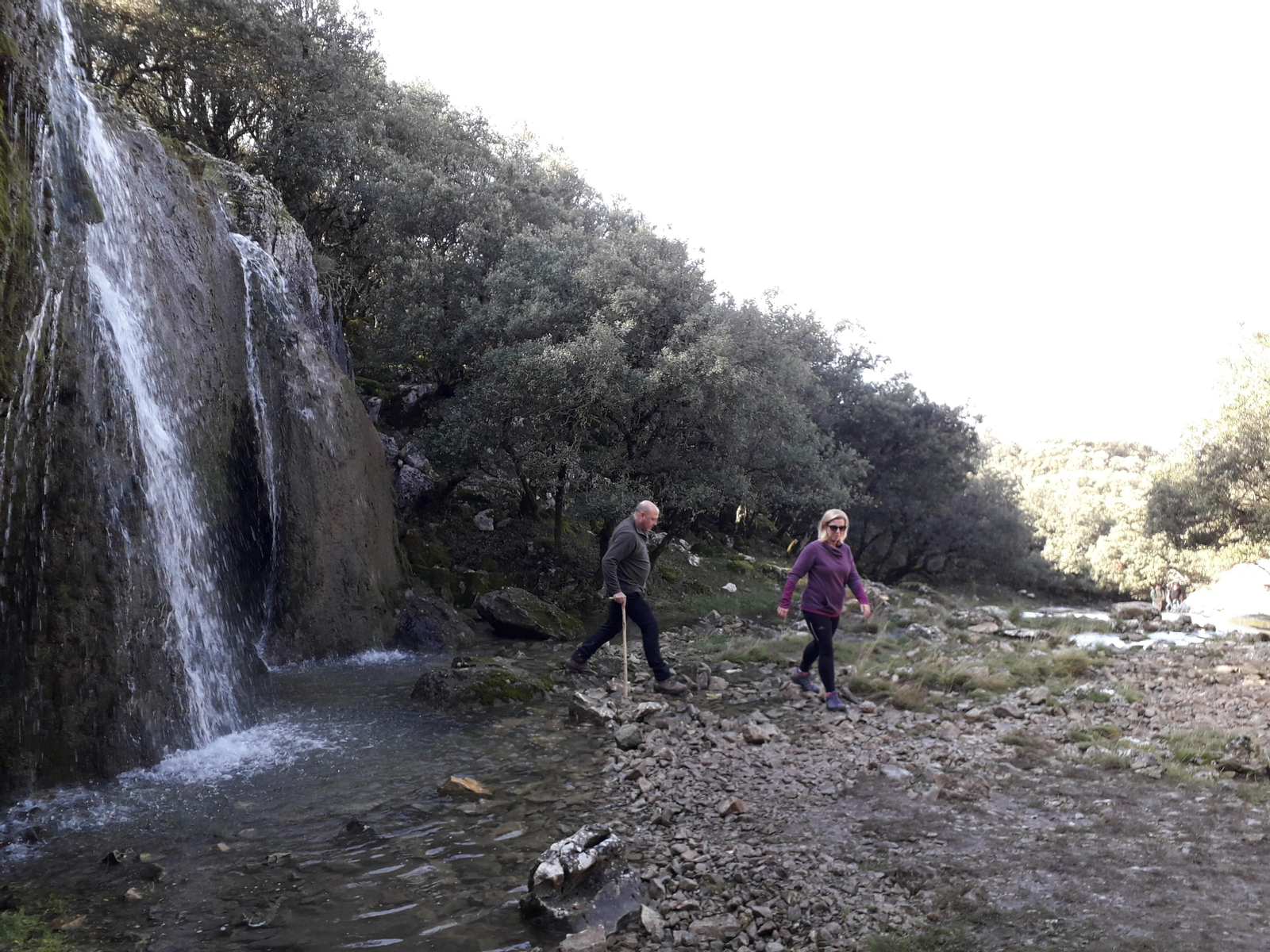 Cascada de las Chorreras altas. Los ríos de Córdoba se llenan de vida