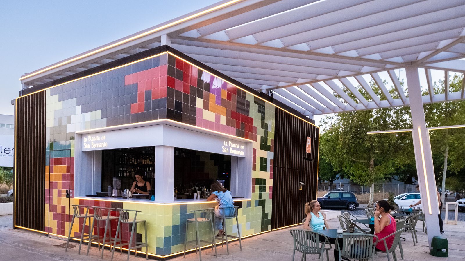 La Placita de San Bernardo, en la Avenida de Cádiz.