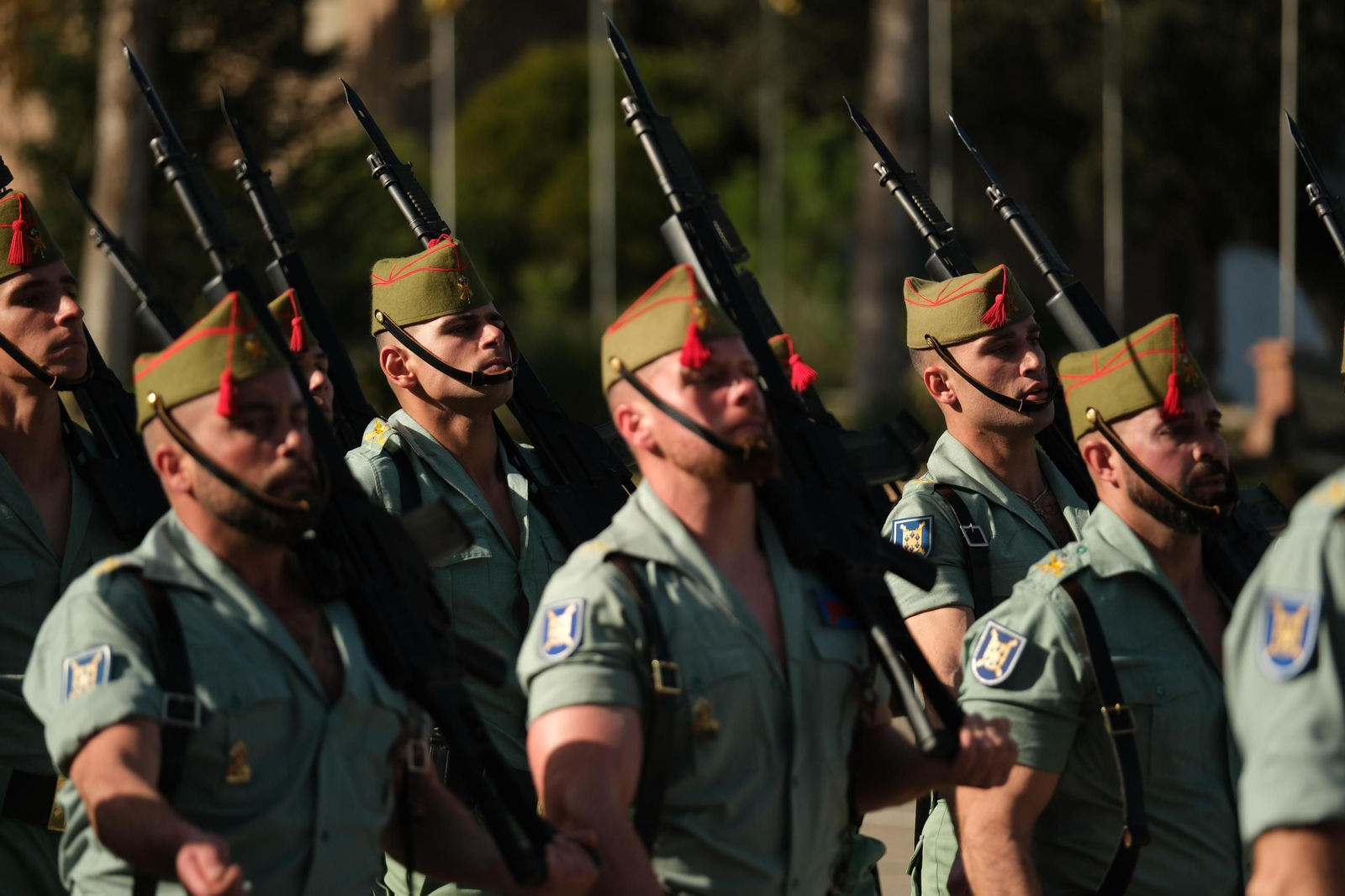 Celebración de la patrono de la Legión, en imágenes