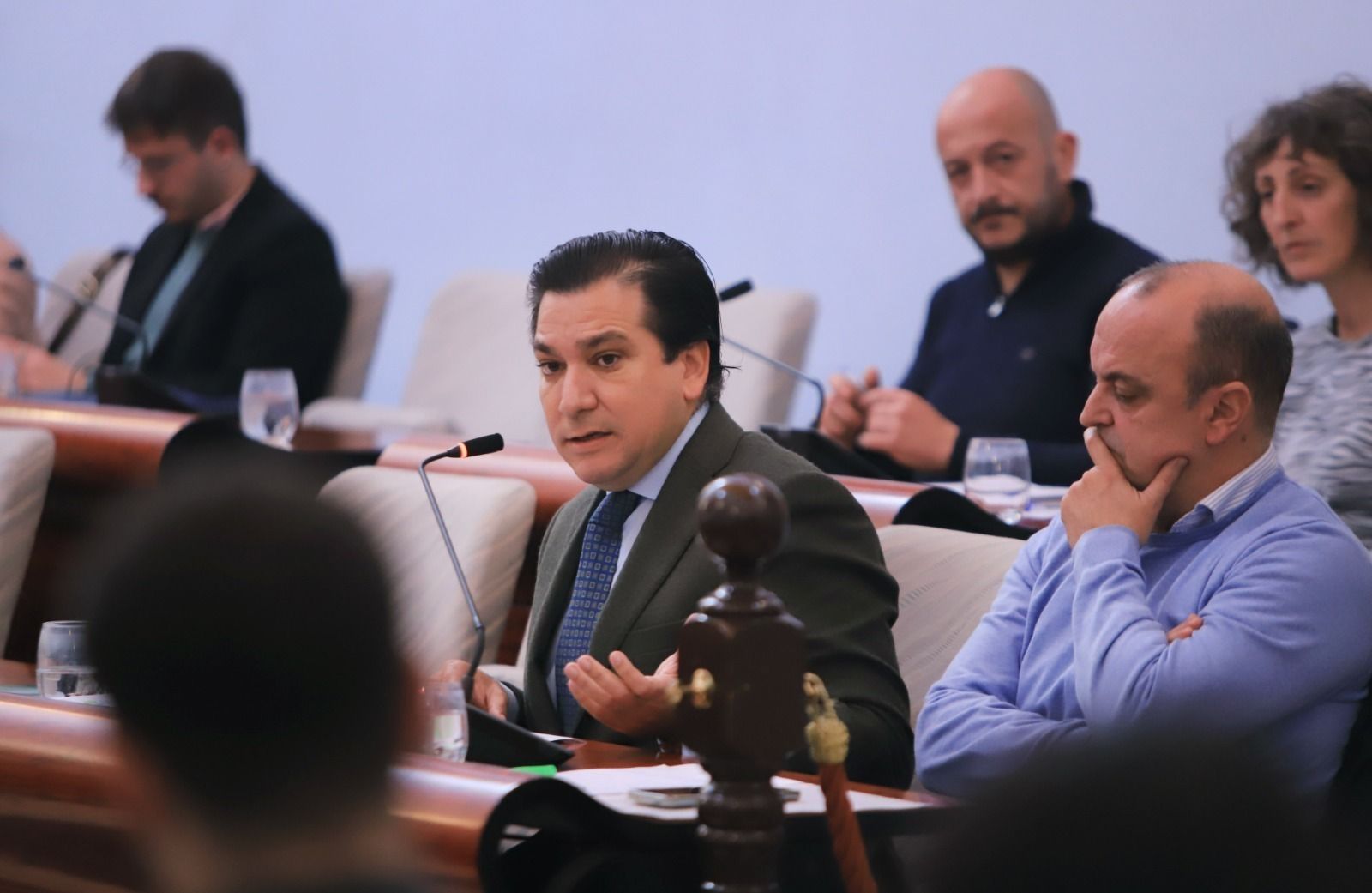 Intervención del portavoz de VOX, Antonio Fernández.