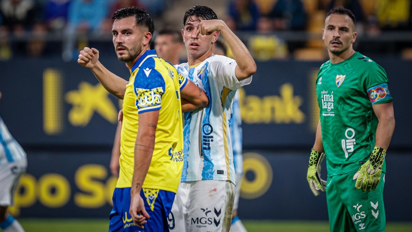 Búscate entre las imágenes del partido de futbol Cádiz CF - Málaga CF
