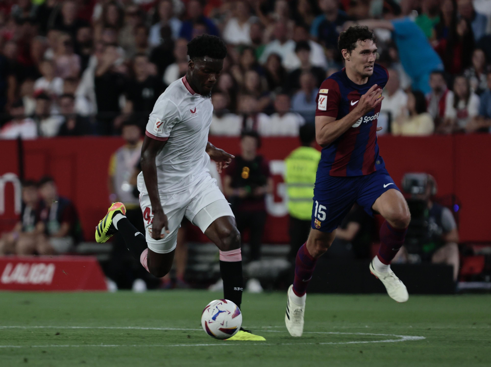 Las imágenes del Sevilla - Barcelona