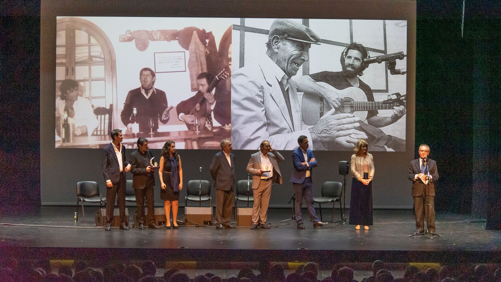 Fotos de la entrega de la Palma de Plata 2022 a 'Tío Mollino' y a 'El Pañero'