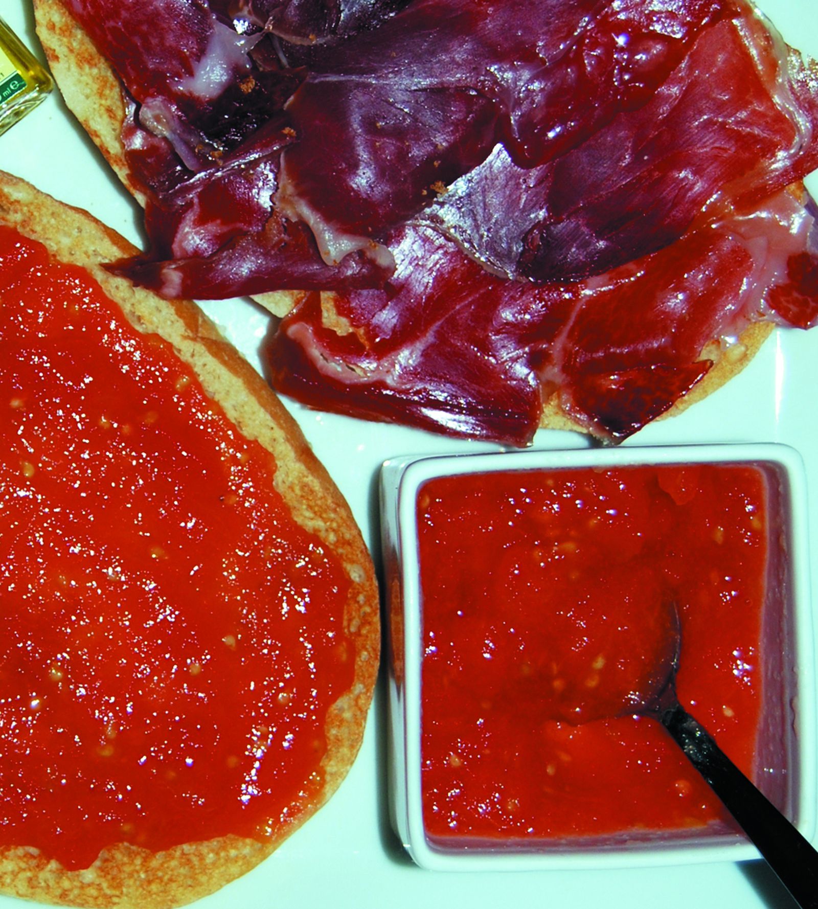 Desayuno mediterráneo.