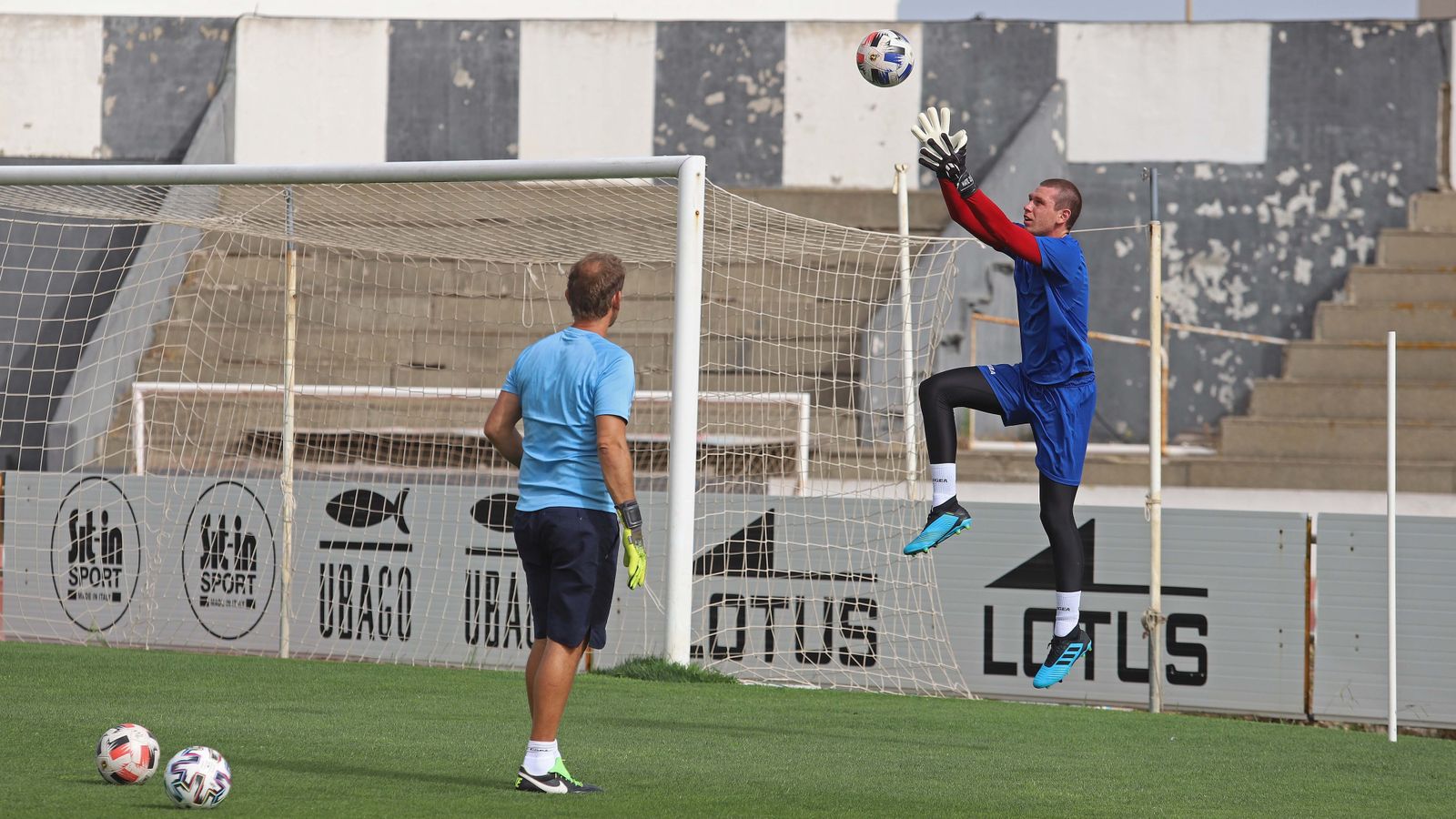 Fotos del inicio de la pretemporada de la Balona