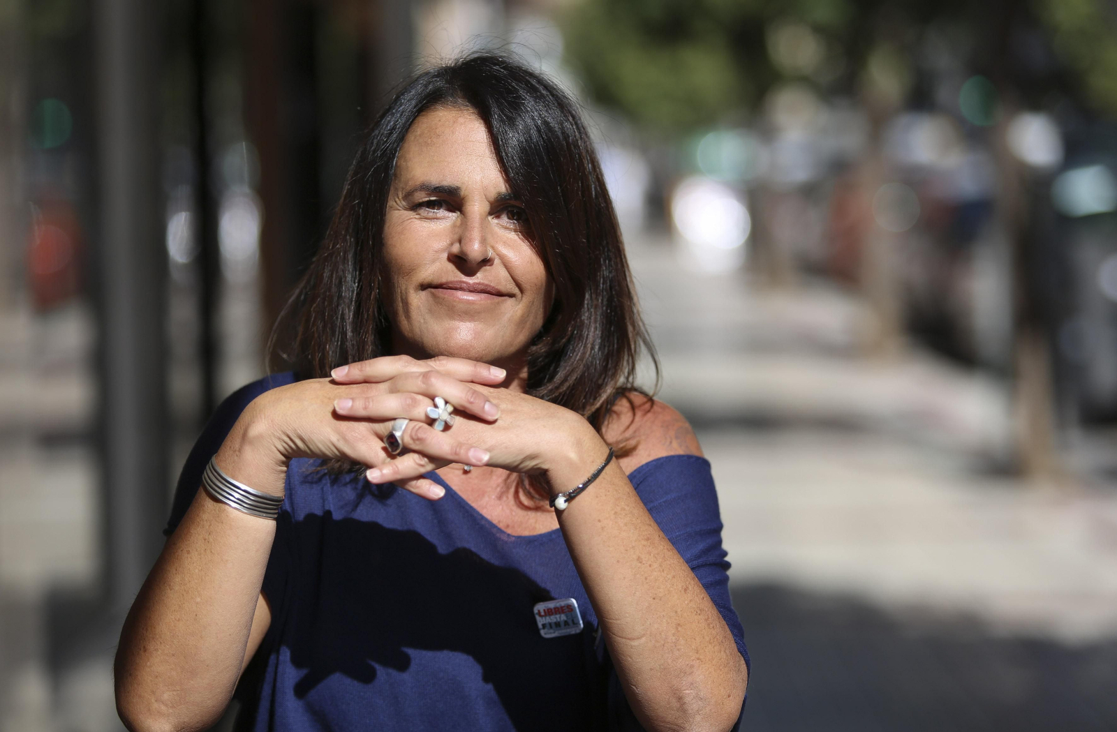 Eva Camps Olmedo, momentos antes de la entrevista.