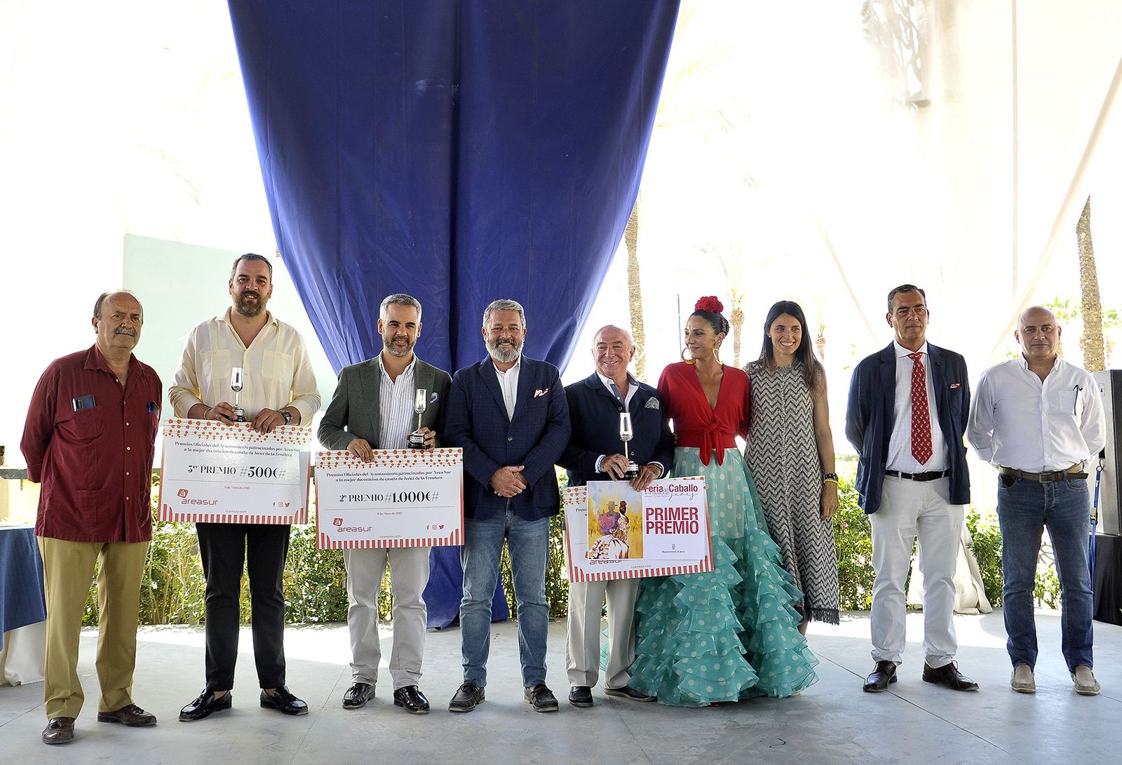Entrega de Premios a las Mejores Casetas 2023 en el templete municipal.