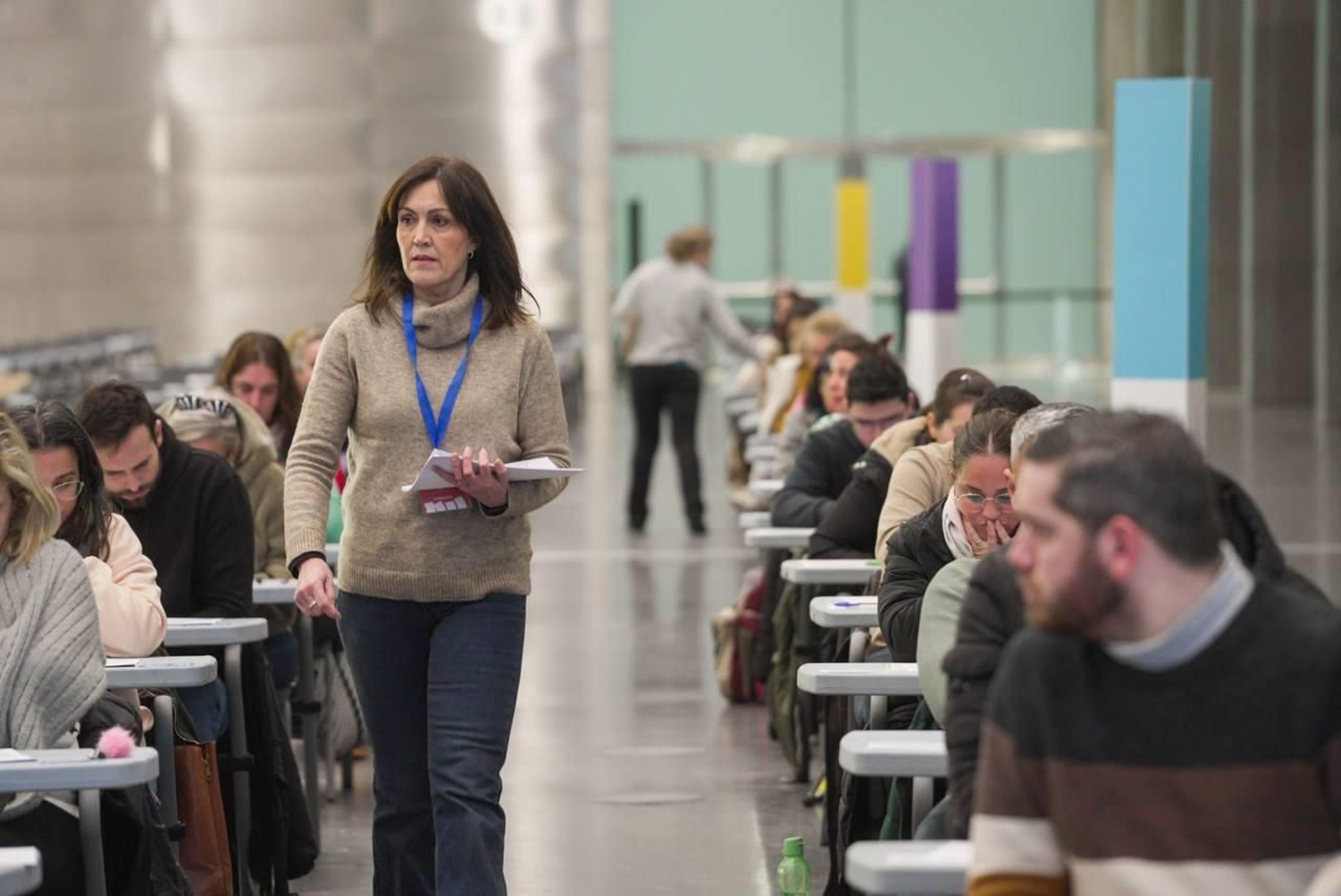 Oposiciones de empleo a la Bas  Logística realizadas en el Centro de Exposiciones, Ferias y Convenciones de Córdoba.