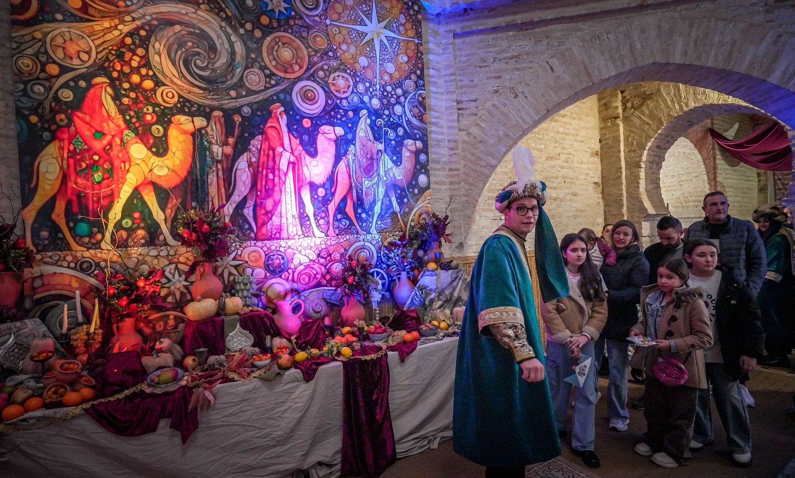 Imágenes del Cartero Real en el Alcázar de Jerez
