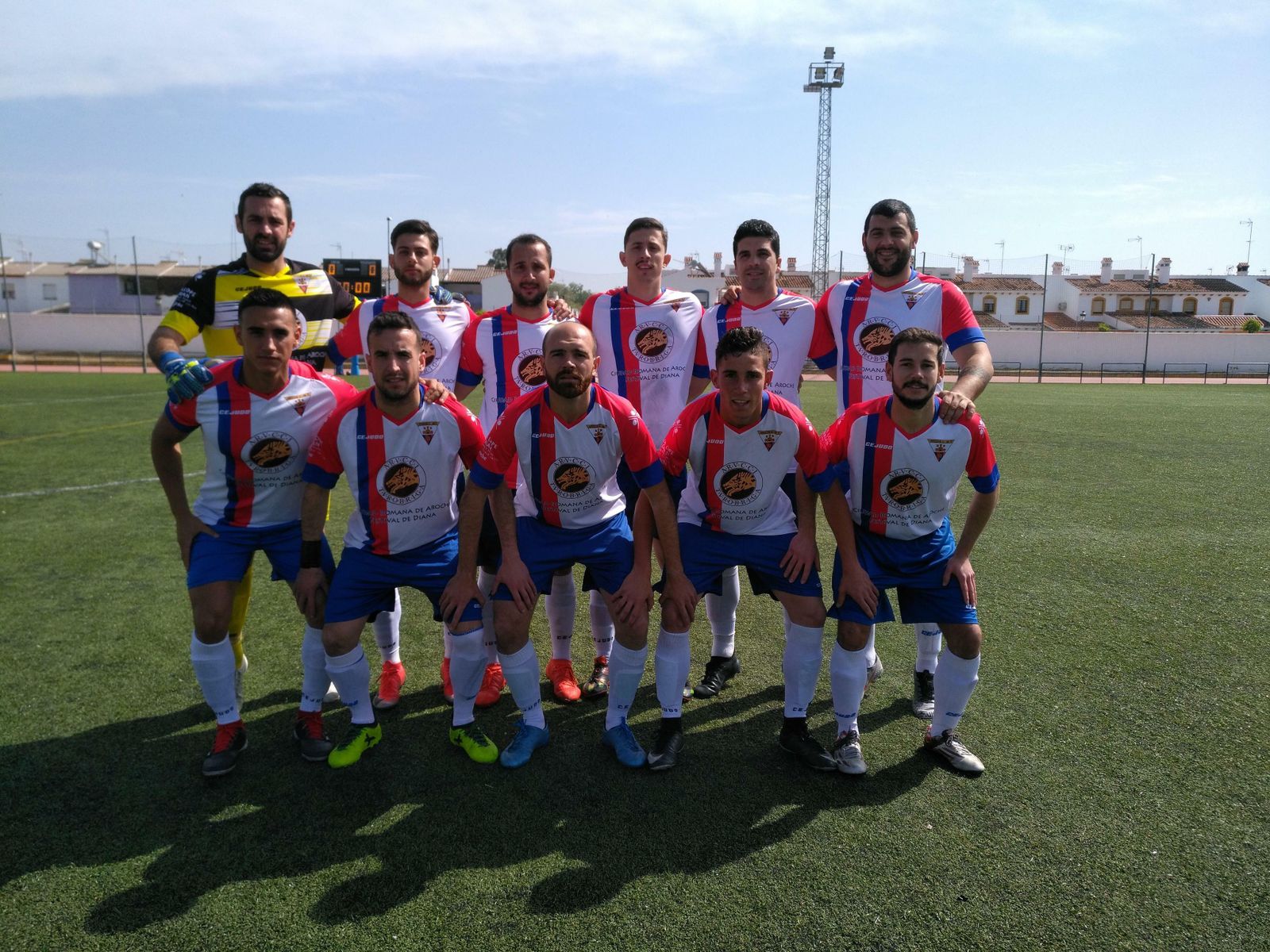 Once inicial del Aroche en Almonte.