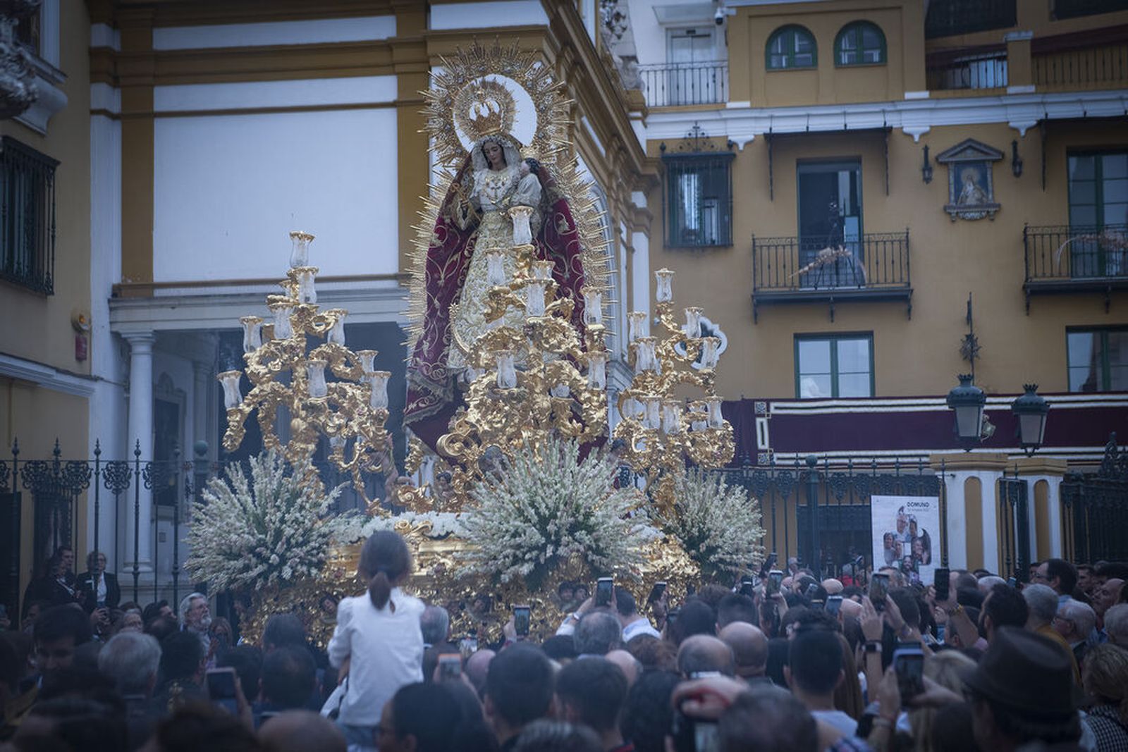 La Virgen del Rosario saldrá en procesión este domingo