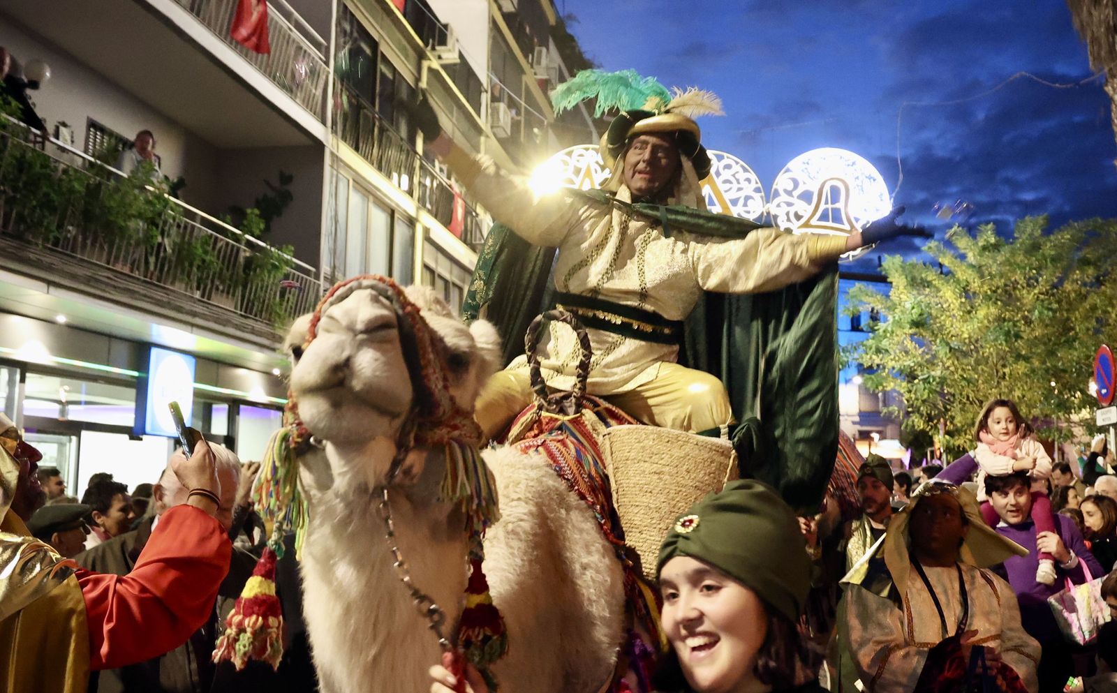 Las fotos del Heraldo Real en Los Remedios