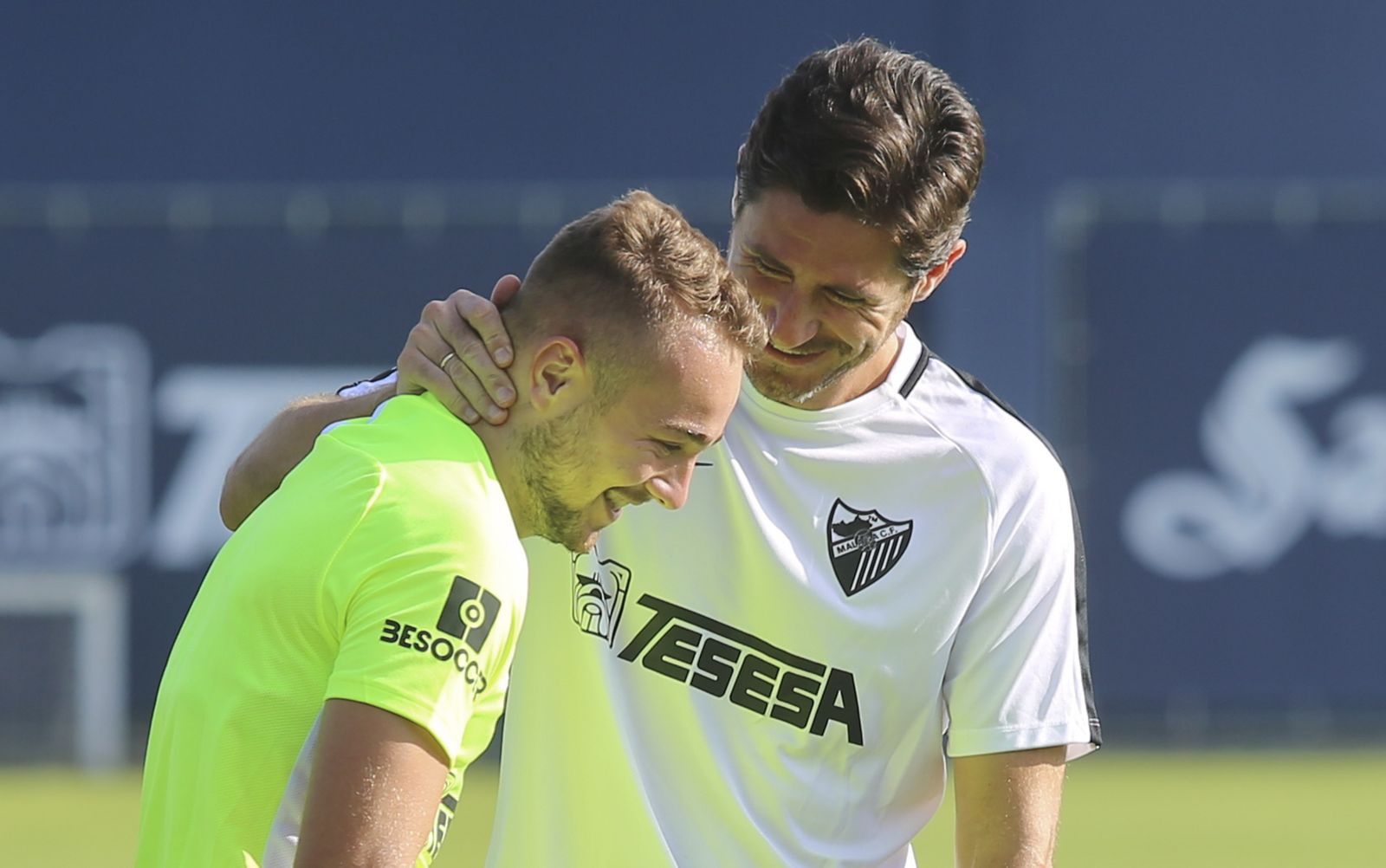 Las fotos del entrenamiento del Málaga en el Anexo de La Rosaleda