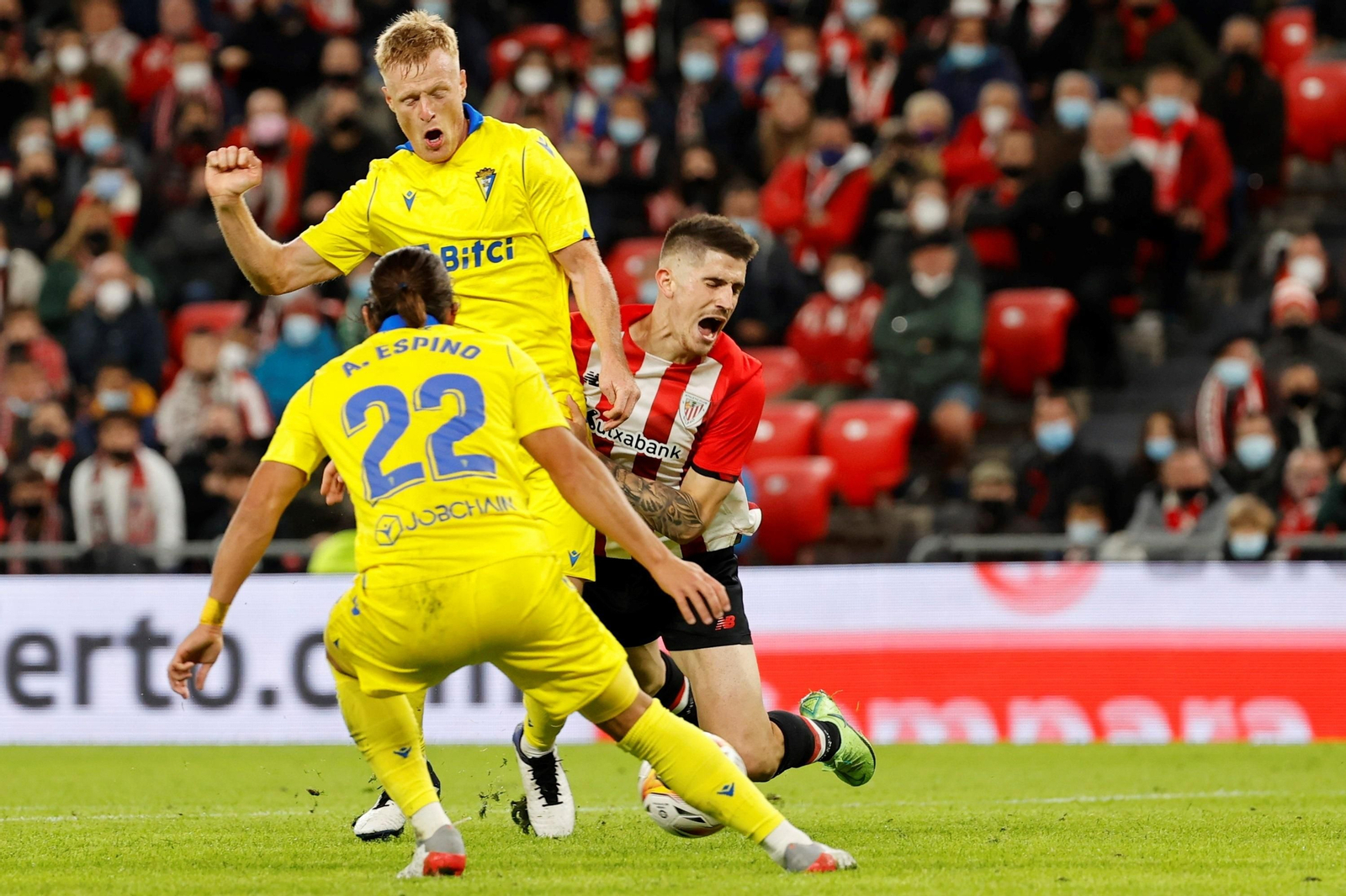 Las imágenes del Athletic-Cádiz CF