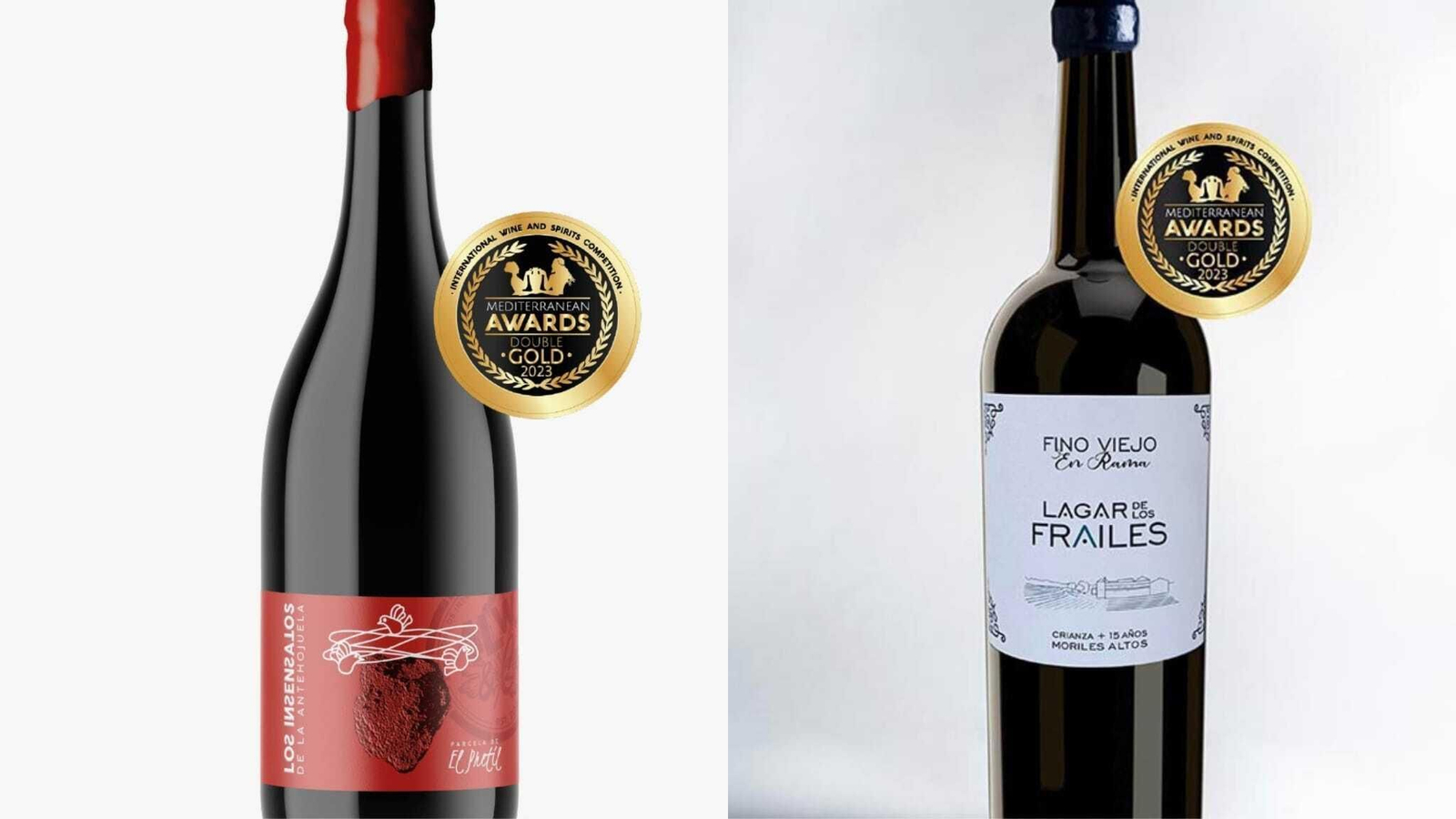 El Pretil, de Los Insensatos, y el fino viejo en rama de Lagar de los Frailes. El Pretil, de Los Insensatos, y el fino viejo en rama de Lagar de los Frailes.