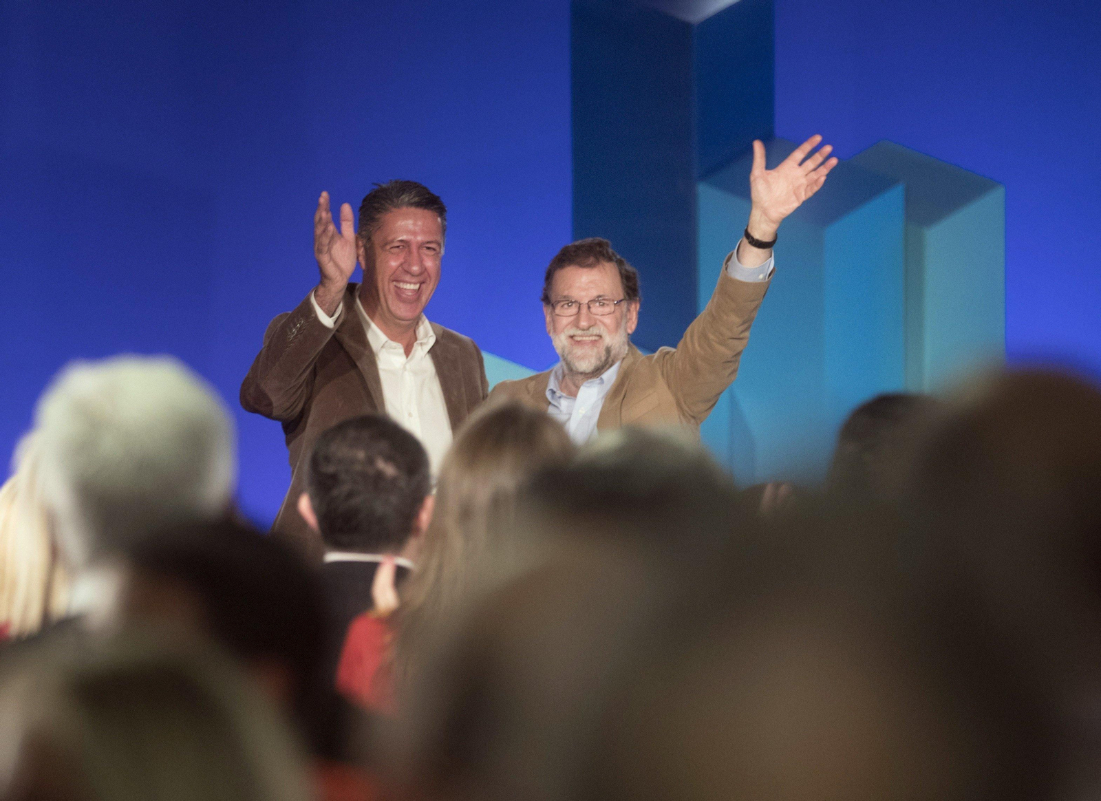 Rajoy junto a Albiol