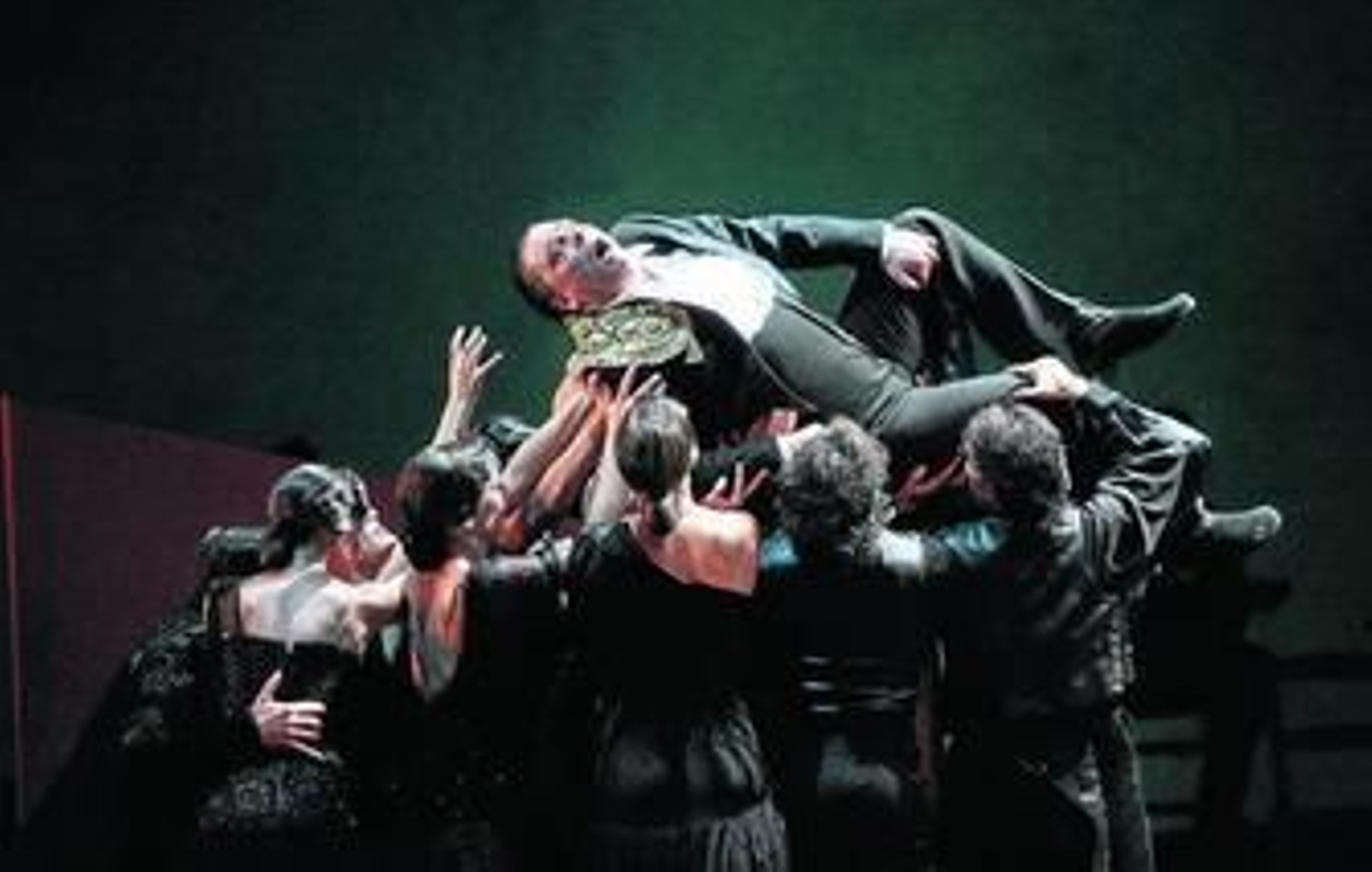 Un momento trágico de la obra.