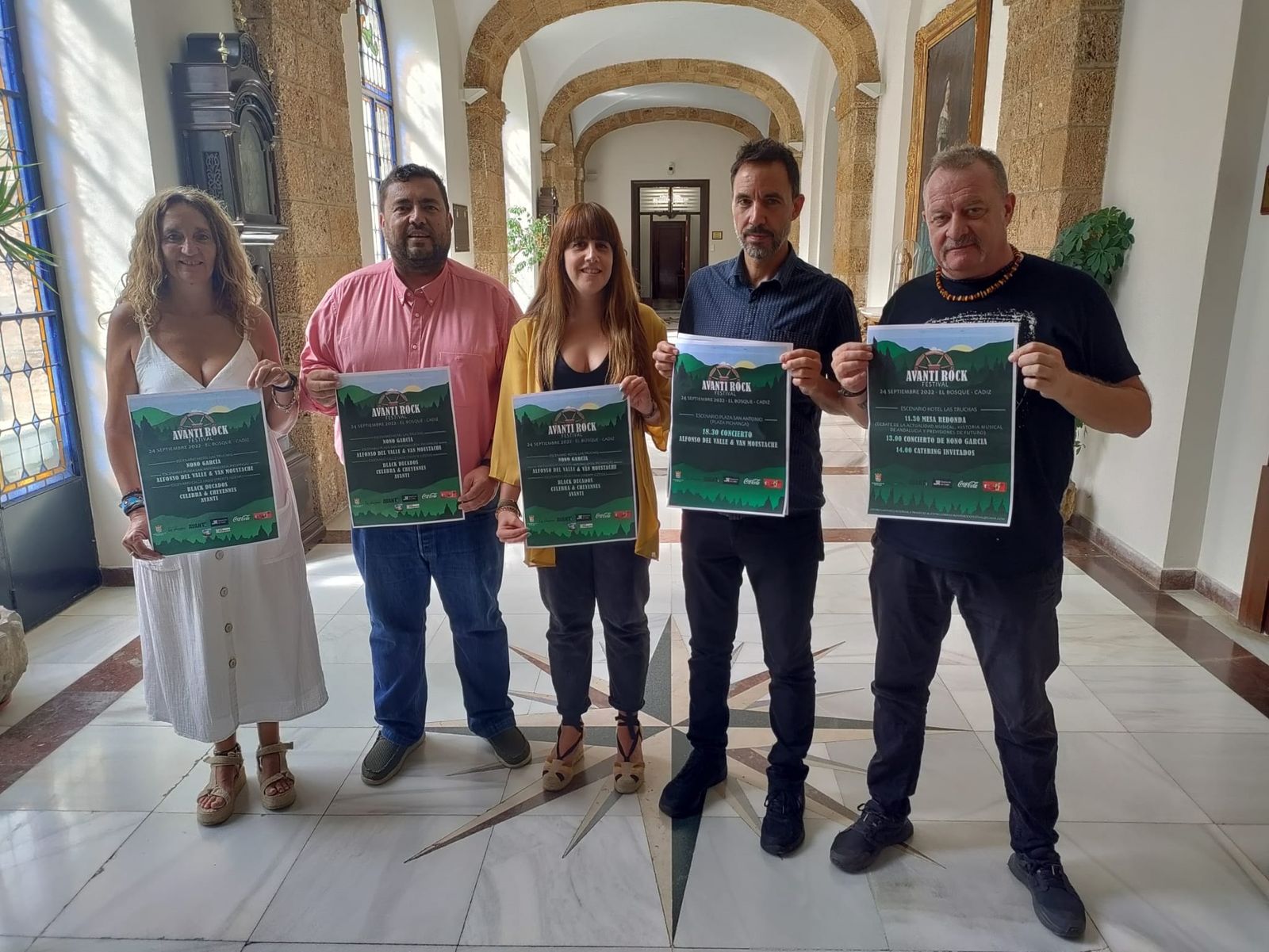 Presentación del Avanti  Rock Festival.