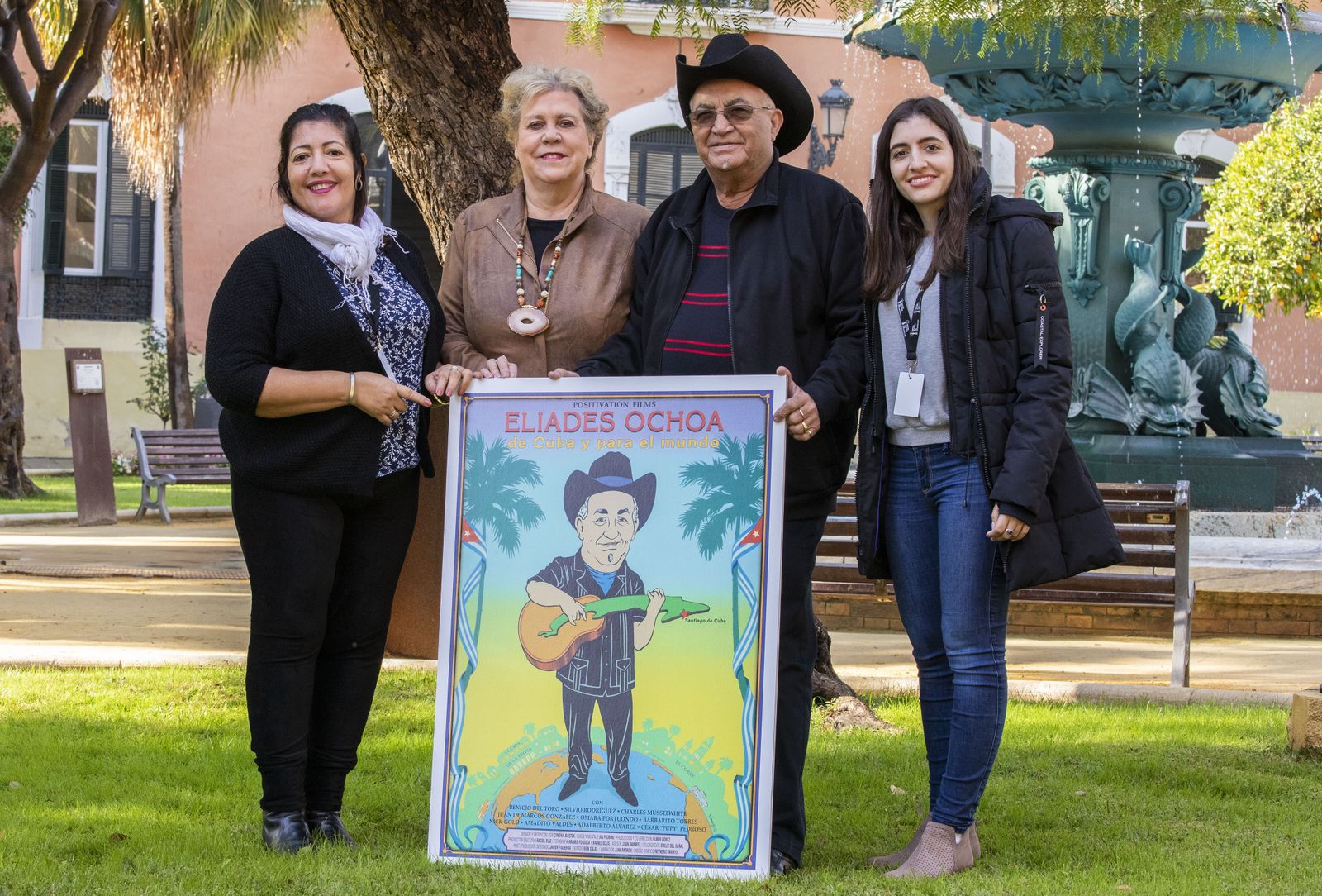 Presentación del documental de Eliades Ochoa en la Casa Colón.