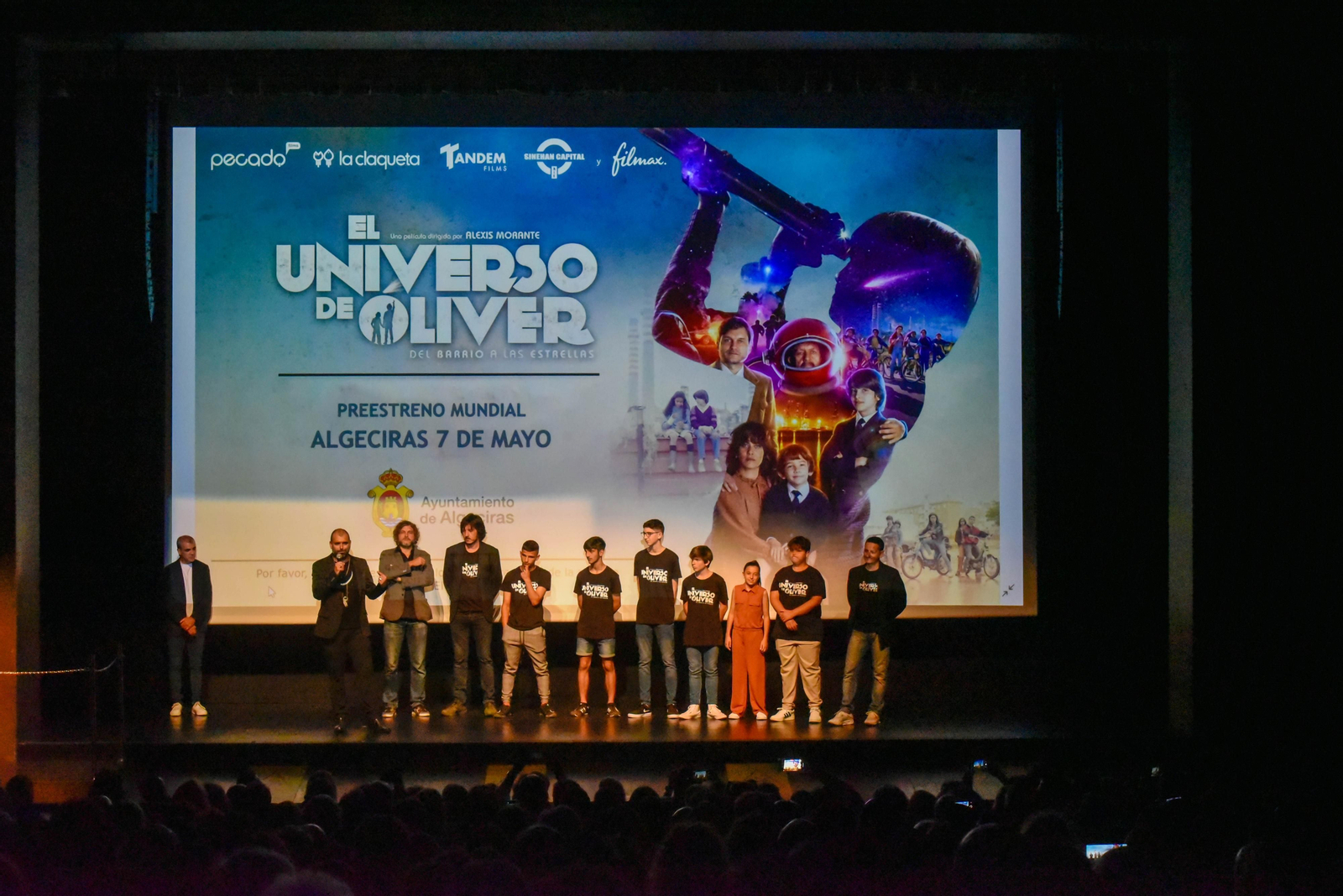 El preestreno de la película de Alexis Morante.