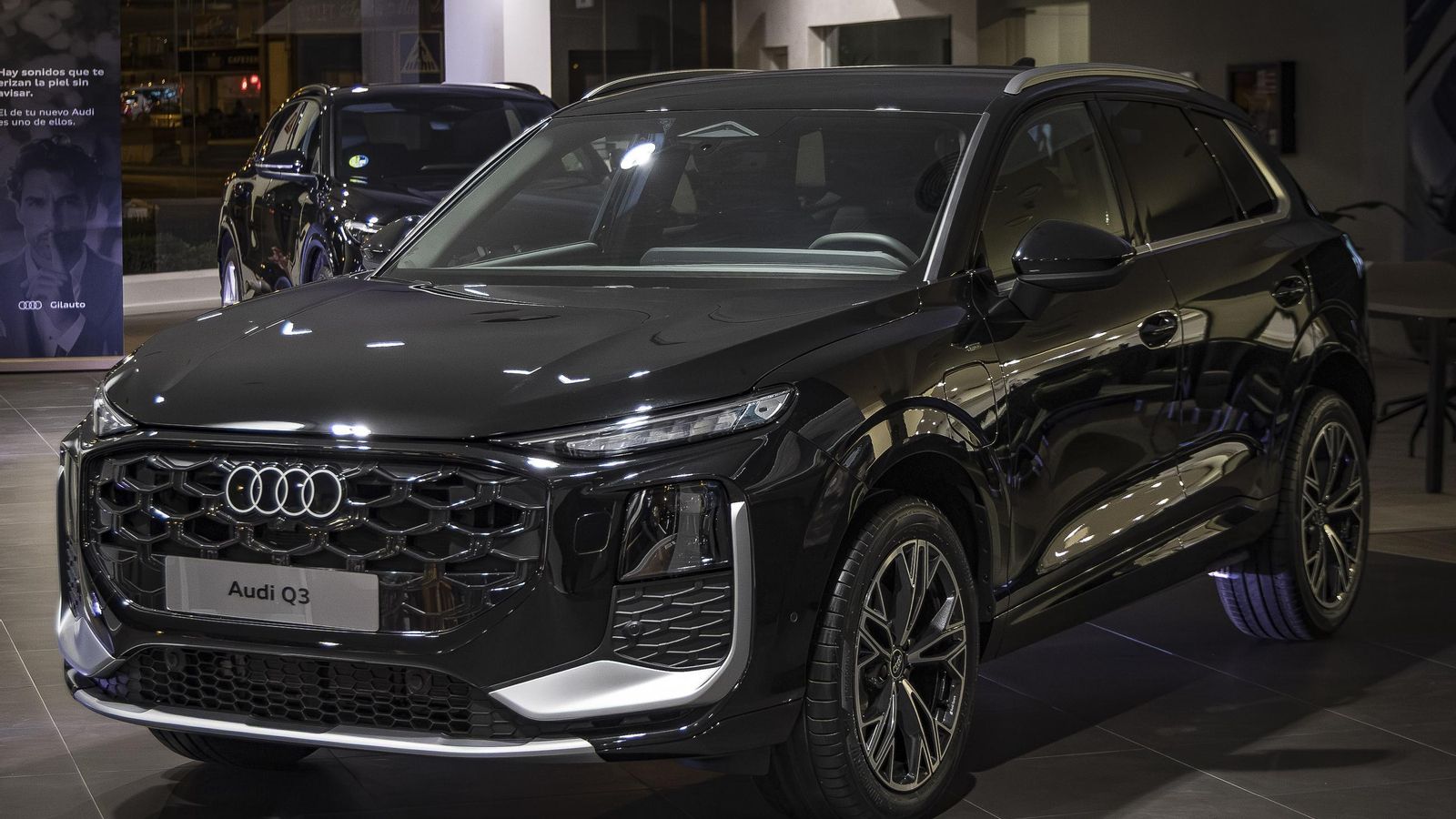 El nuevo Audi Q3, el protagonista de la noche.