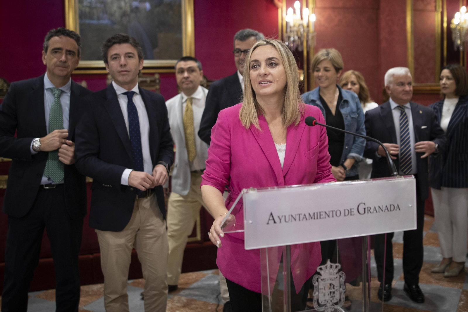 Carazo, en la presentación de su equipo.