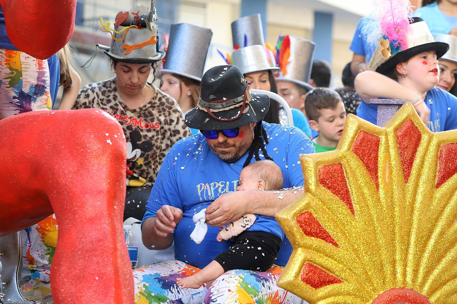 Imágenes de la cabalgata del Carnaval Colombino 2024