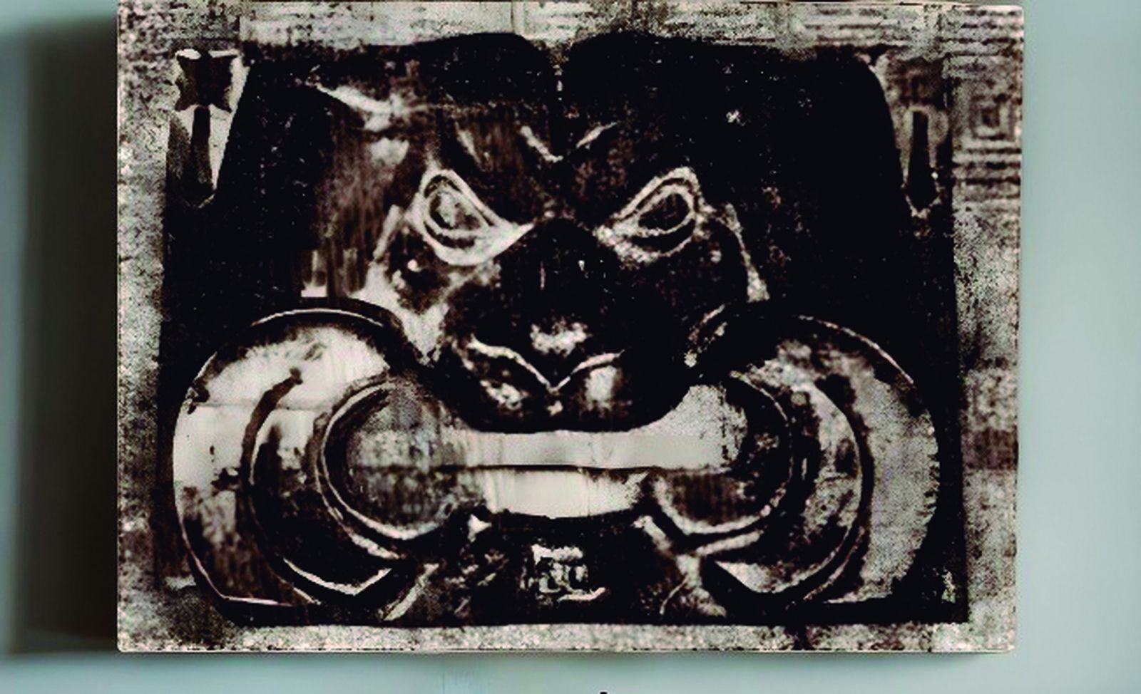 Imagen del buzón boca de león elaborado por la Escuela de Artes y Oficios