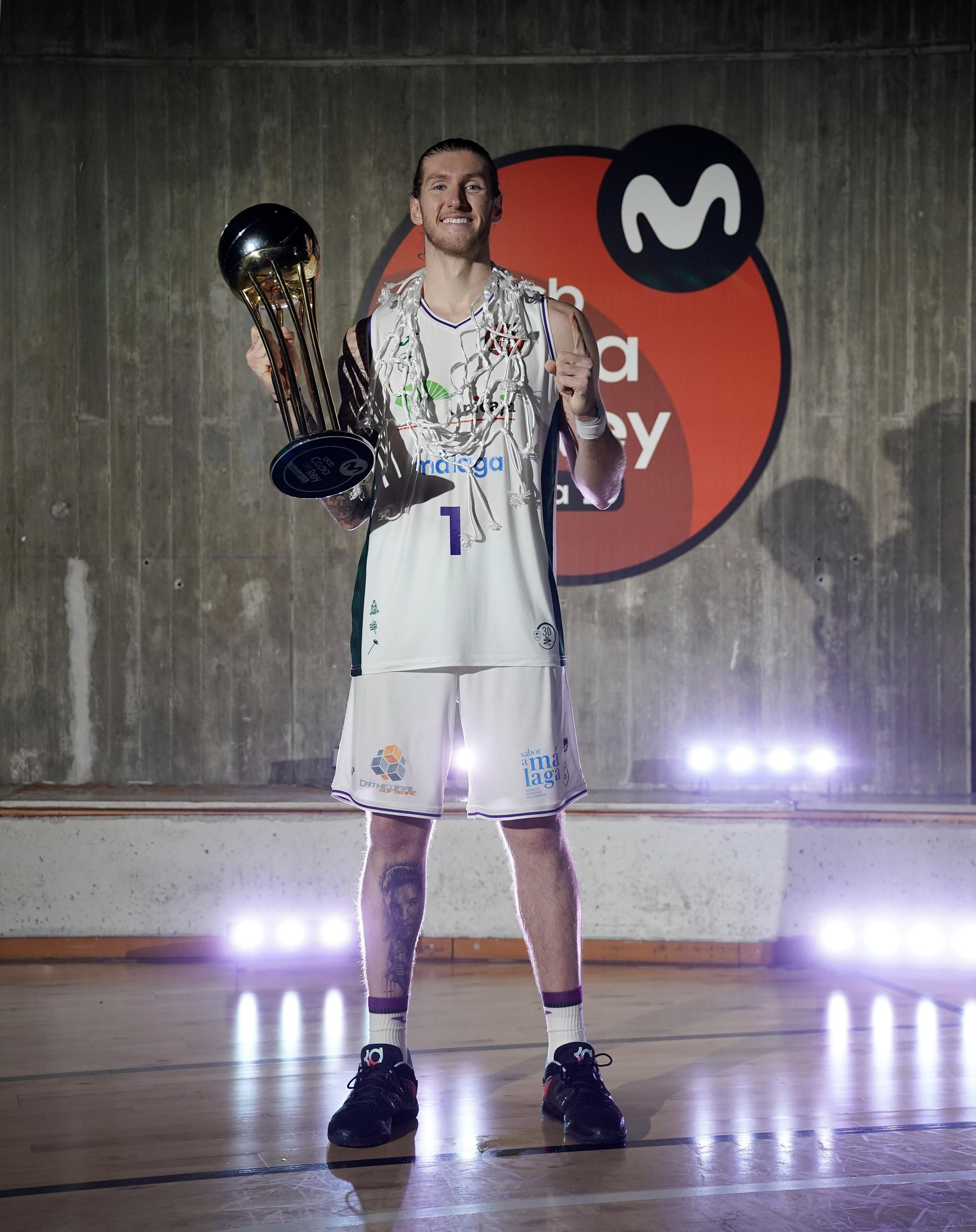 La sesión de fotos del Unicaja campeón