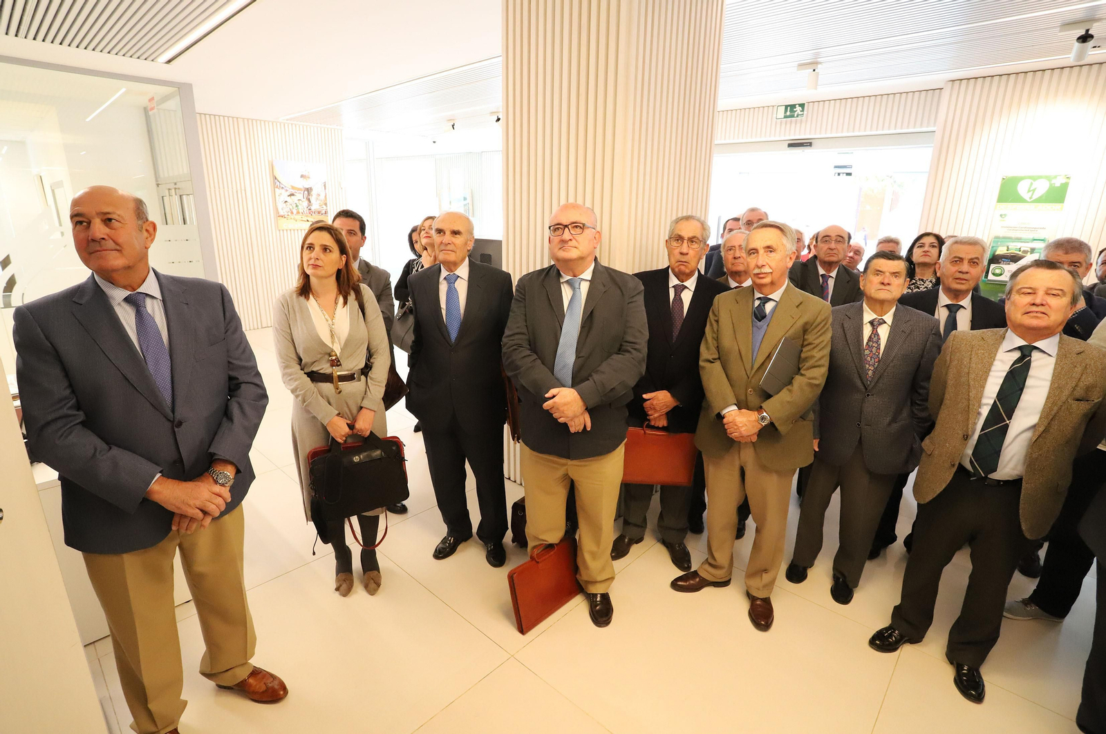 Acto homenaje a Don José Luis García Palacios en la Caja Rural del Sur, en imágenes