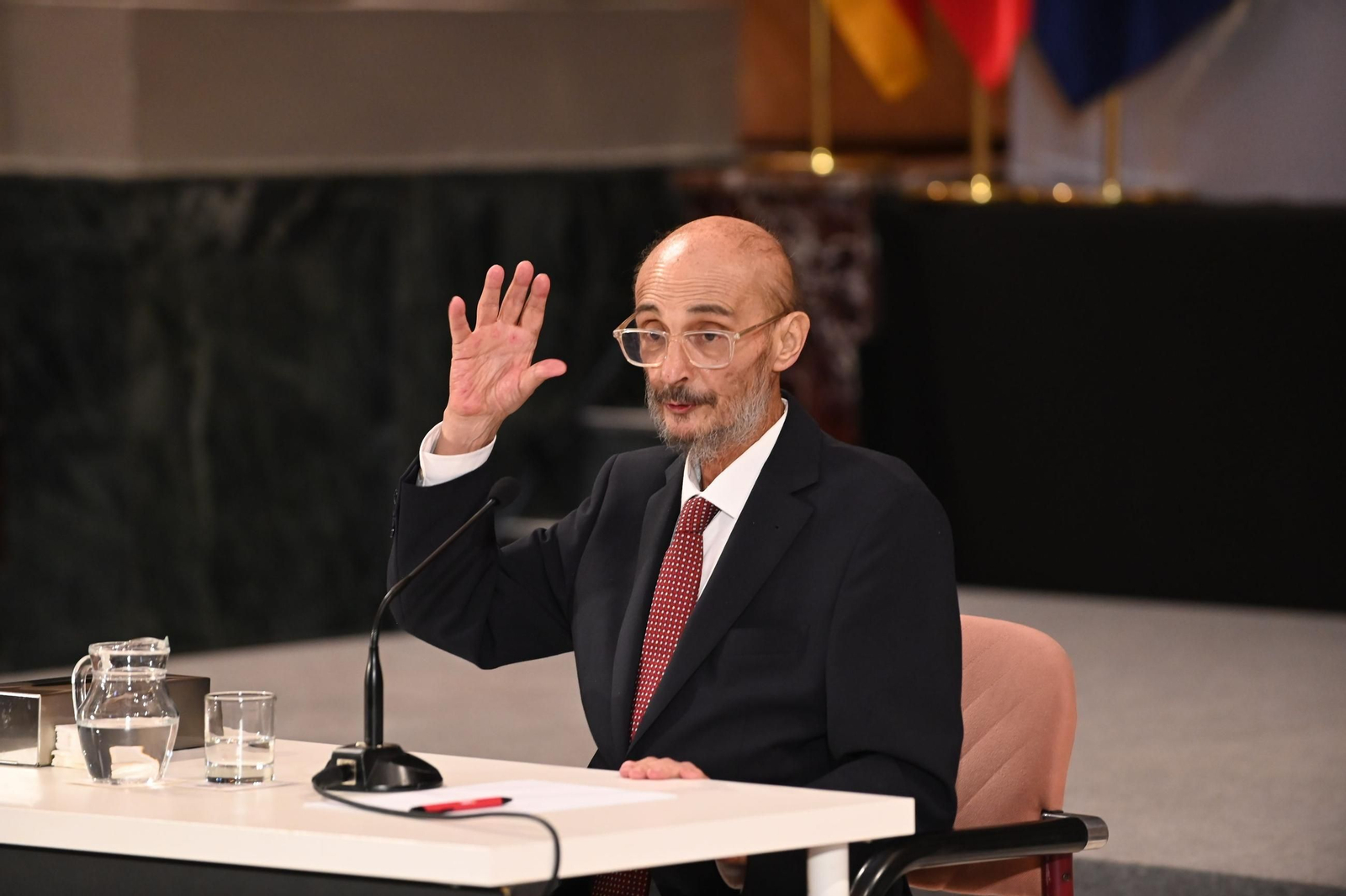 El ex presidente de Aragón Javier Lambán.