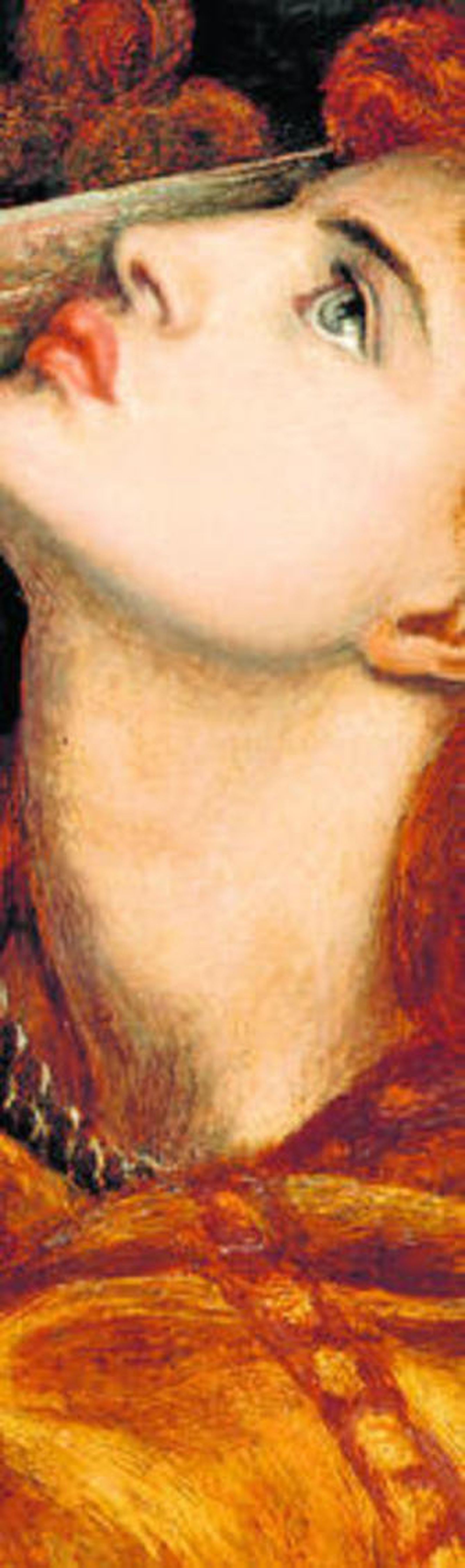 'Juana de Arco', de Dante Gabriel Rossetti (1882).