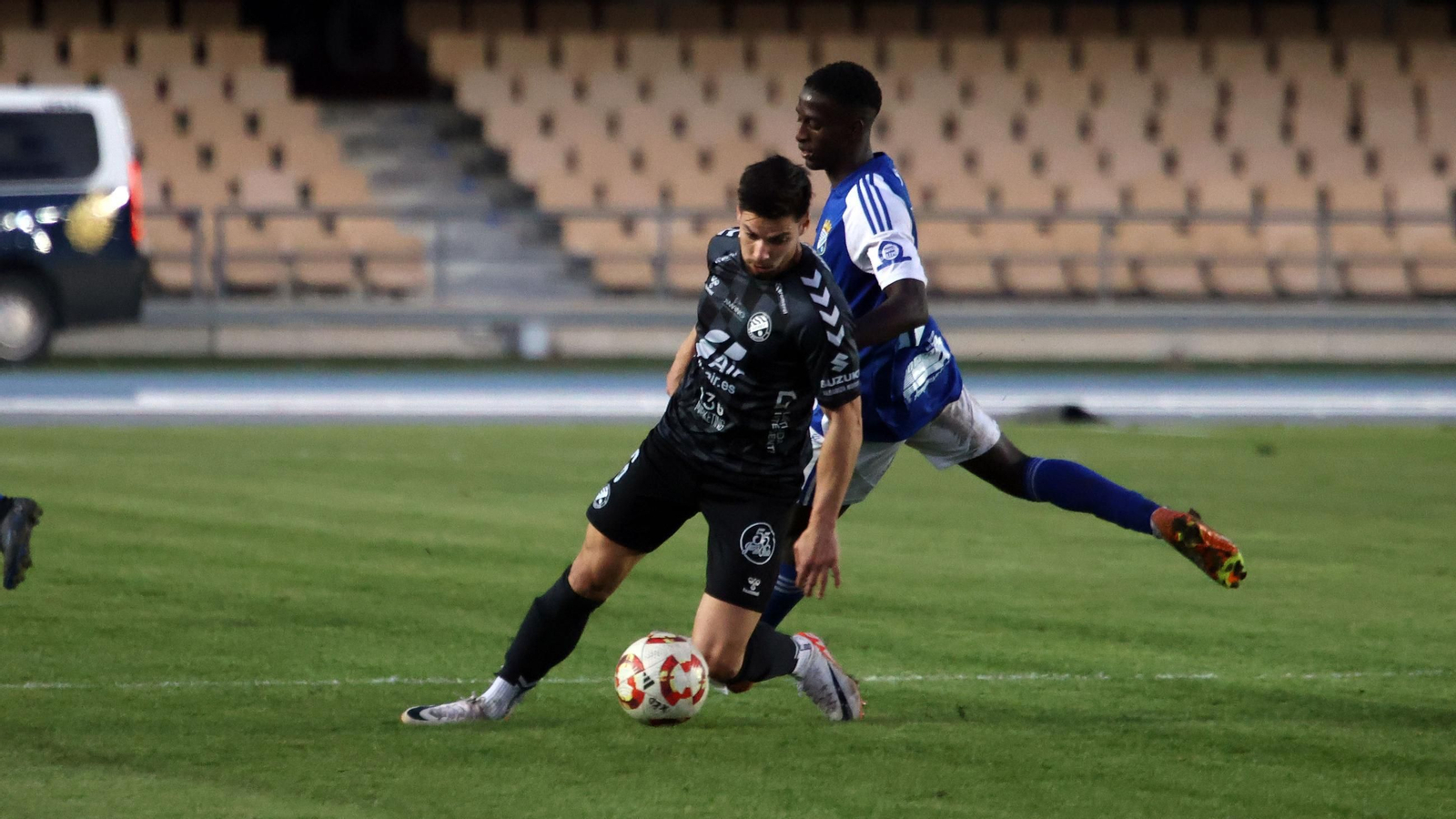 Imágenes del derbi entre Xerez CD y Xerez DFC en Chapín