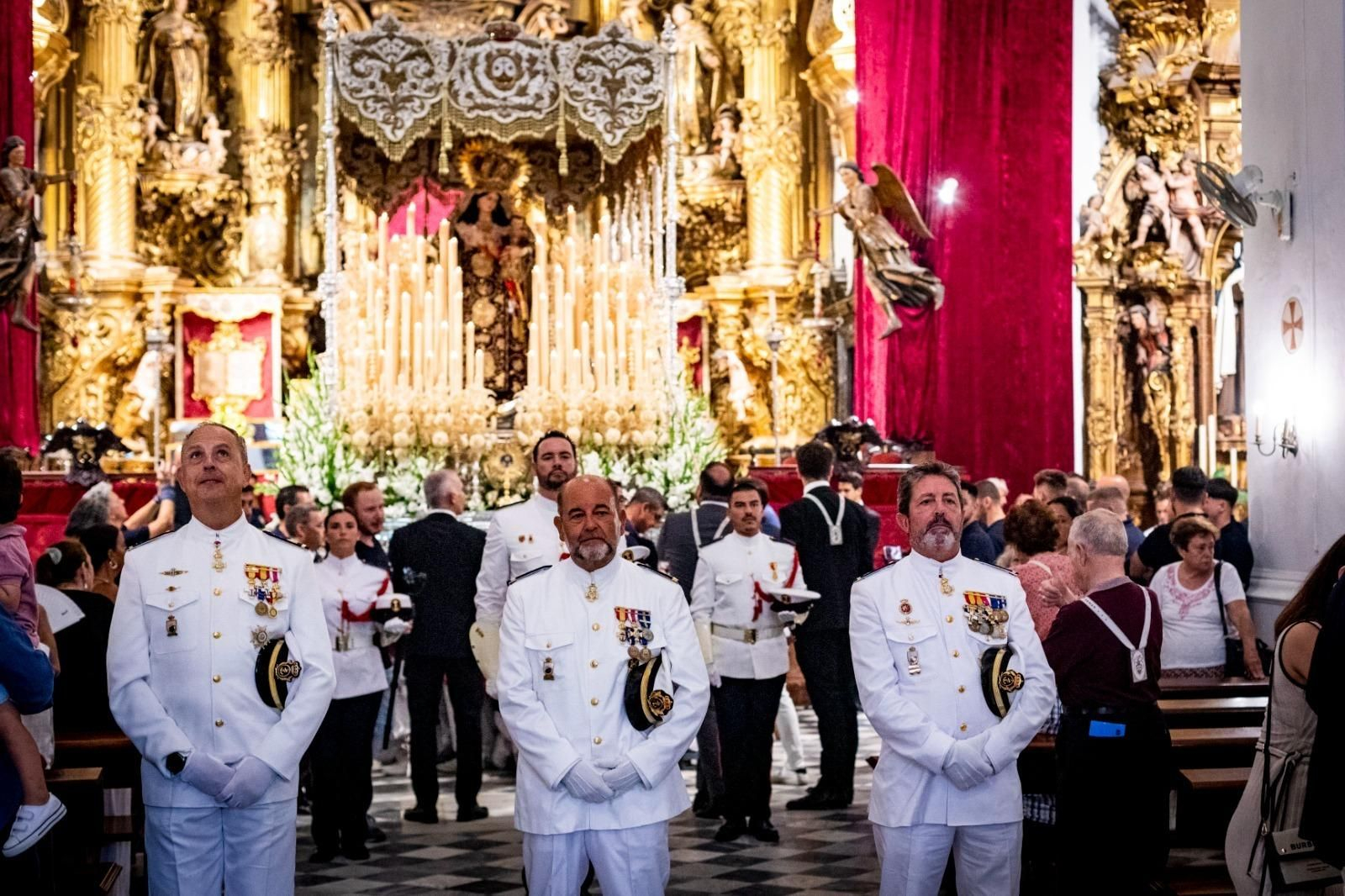 La procesión de la Virgen del Carmen en Cádiz, en imágenes