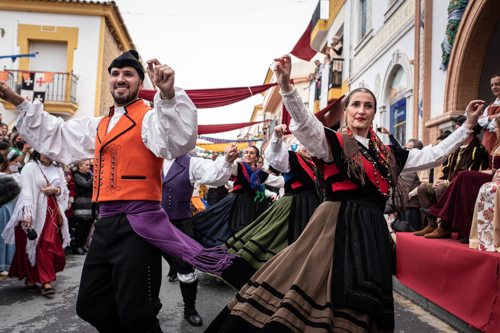 Imágenes del desfile de la Feria del Descubrimiento de Palos de la Frontera