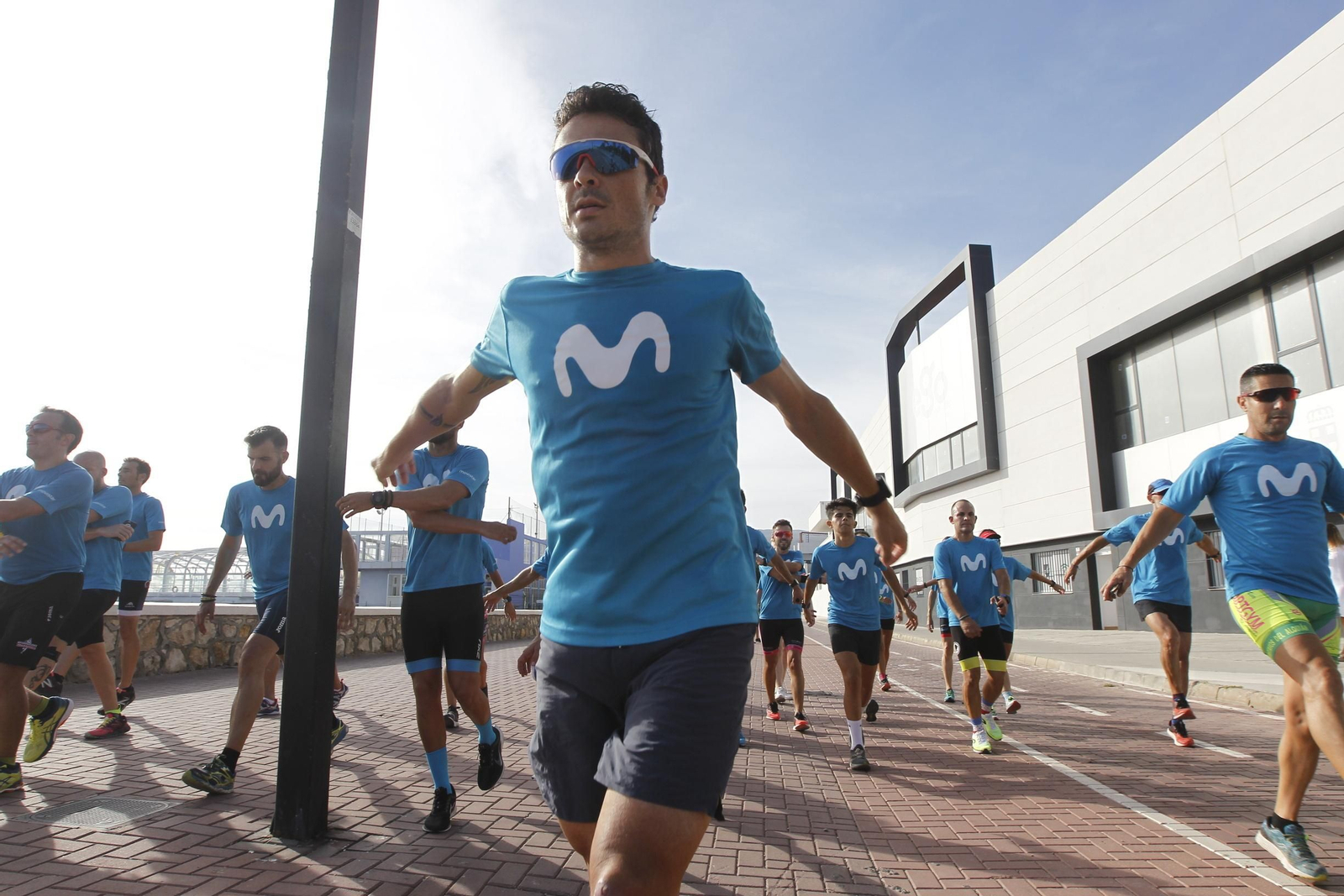 Fotogalería triatleta Javier Gómez Noya en Almería