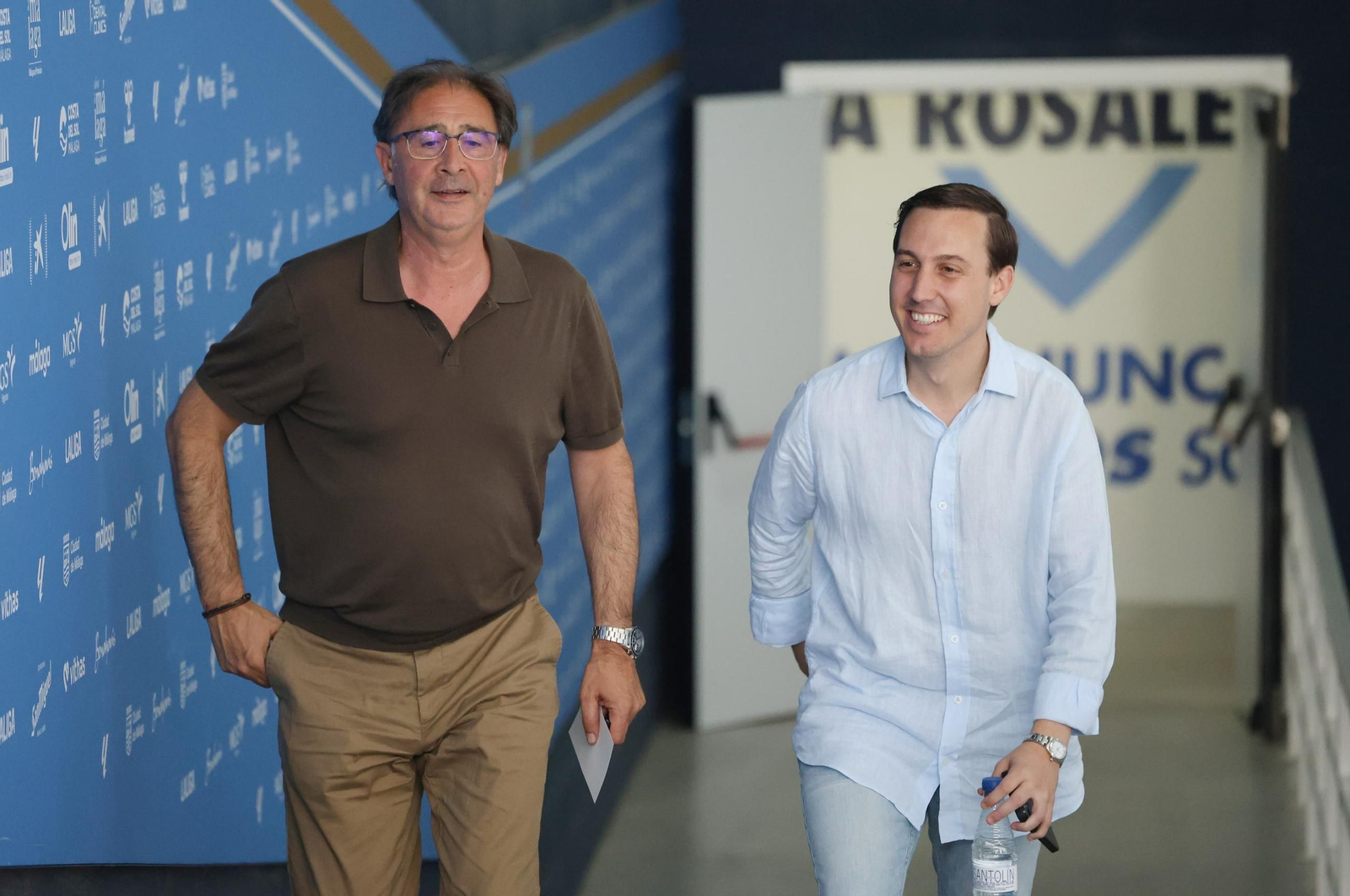 Eneko Jauregi, su presentación con el Málaga CF en imágenes