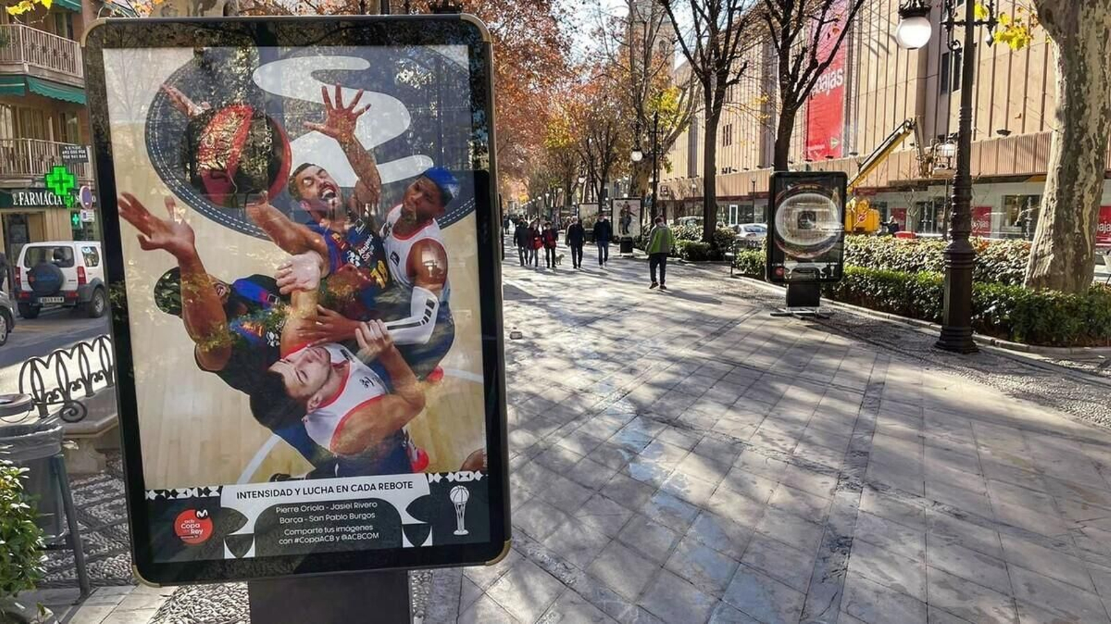 Una de las imágenes de la exposición de fotos que ya viste el centro de Granada