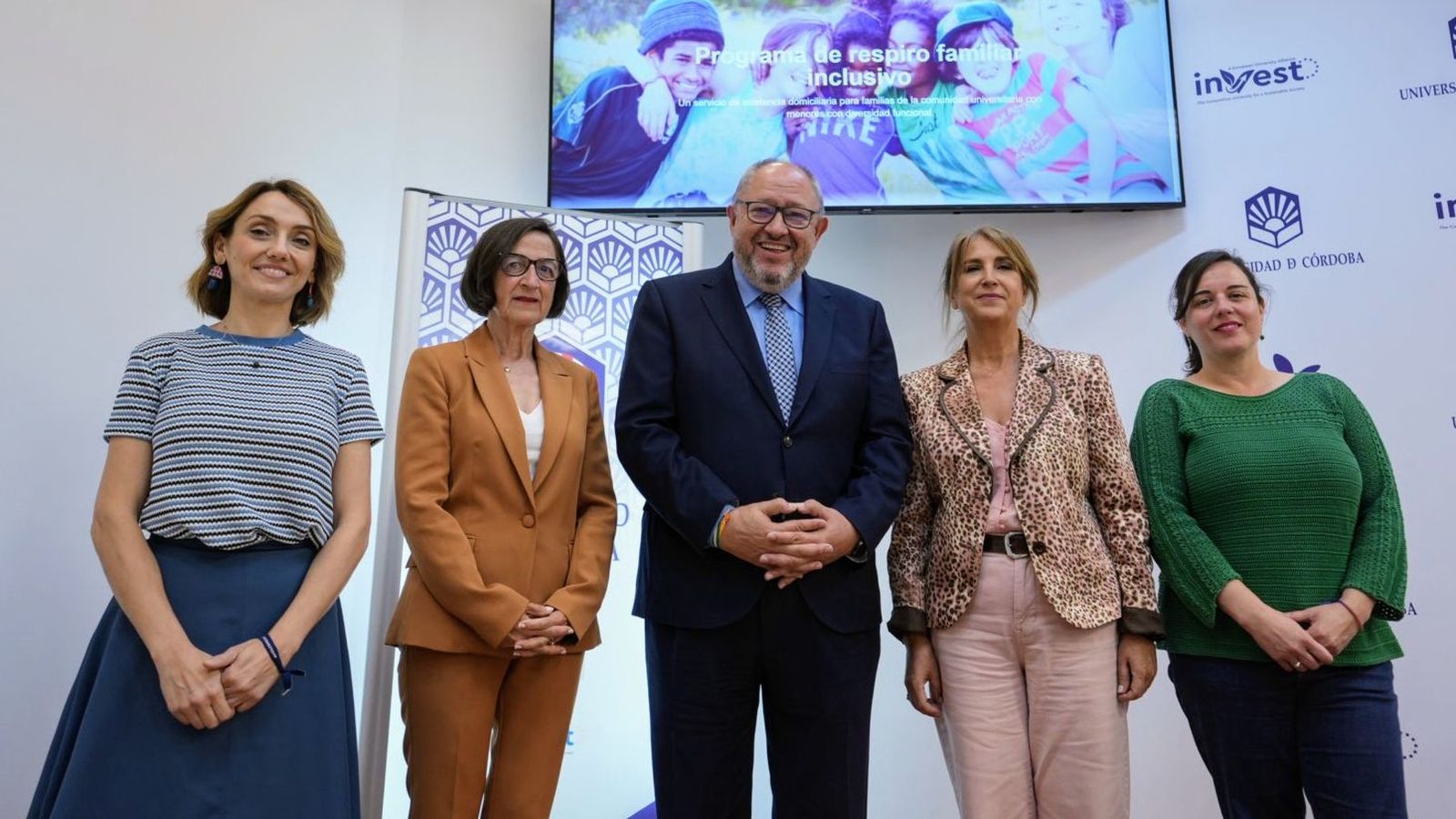 Presentación del programa en el Rectorado de la Universidad de Córdoba
