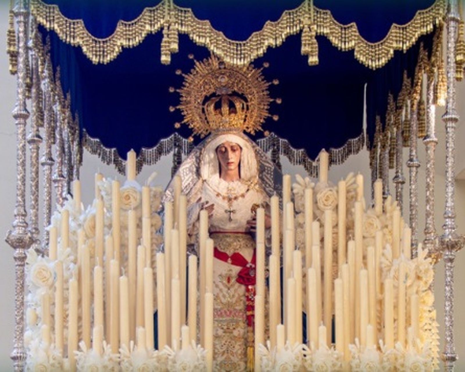 El palio de la Purísima Concepción de Alcosa