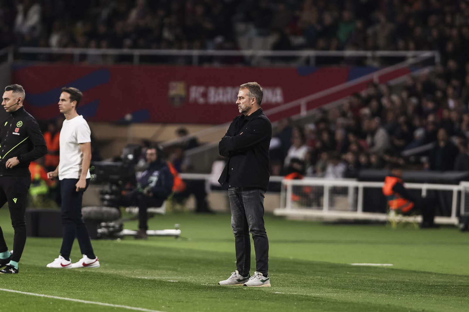 Las fotos del polémico Barcelona - Rayo Vallecano