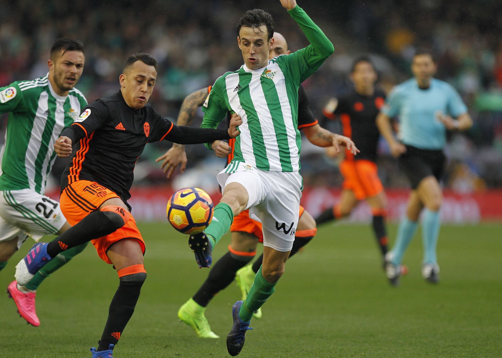 El Betis-Valencia, en imágenes