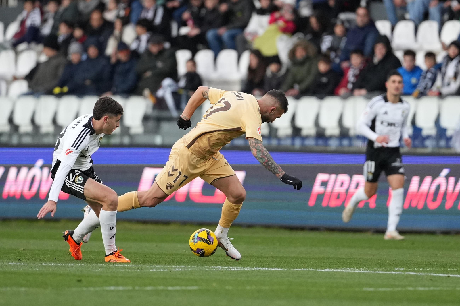 El Burgos-Málaga CF, en fotos
