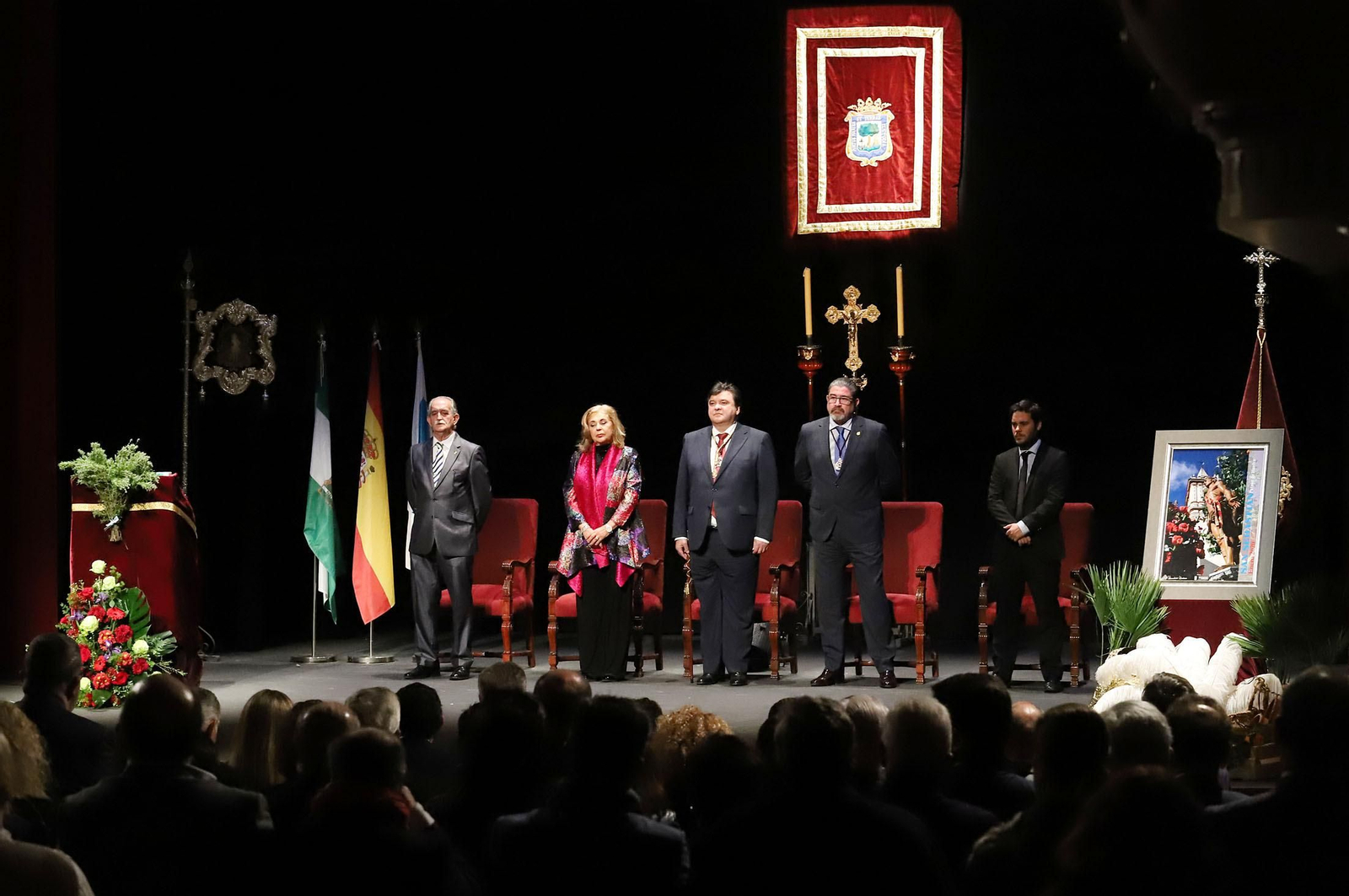 Imágenes del pregón de San Sebastián pronunciado por Manuel Correa