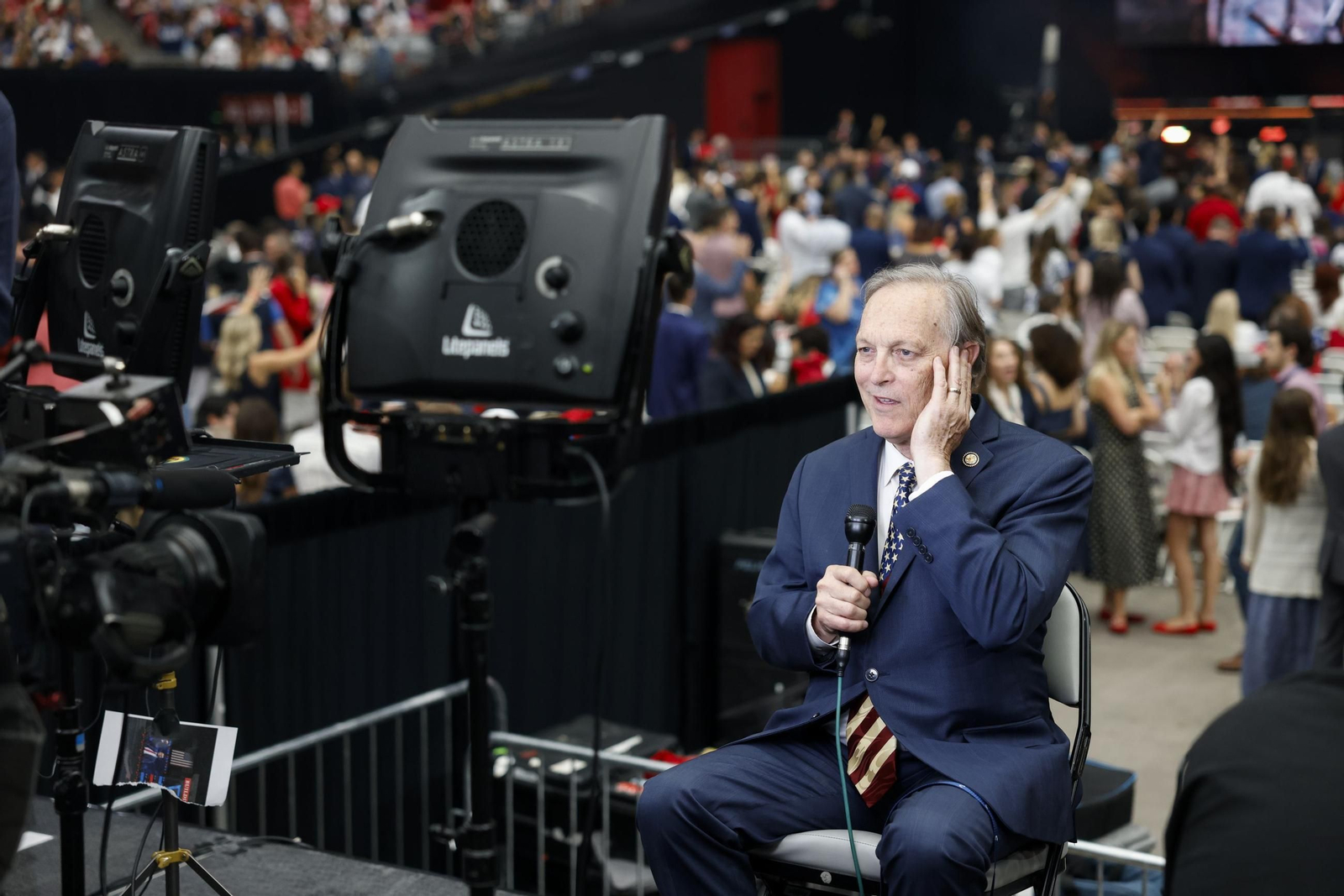 Las fotos de la despedida de los republicanos a Charlie Kirk